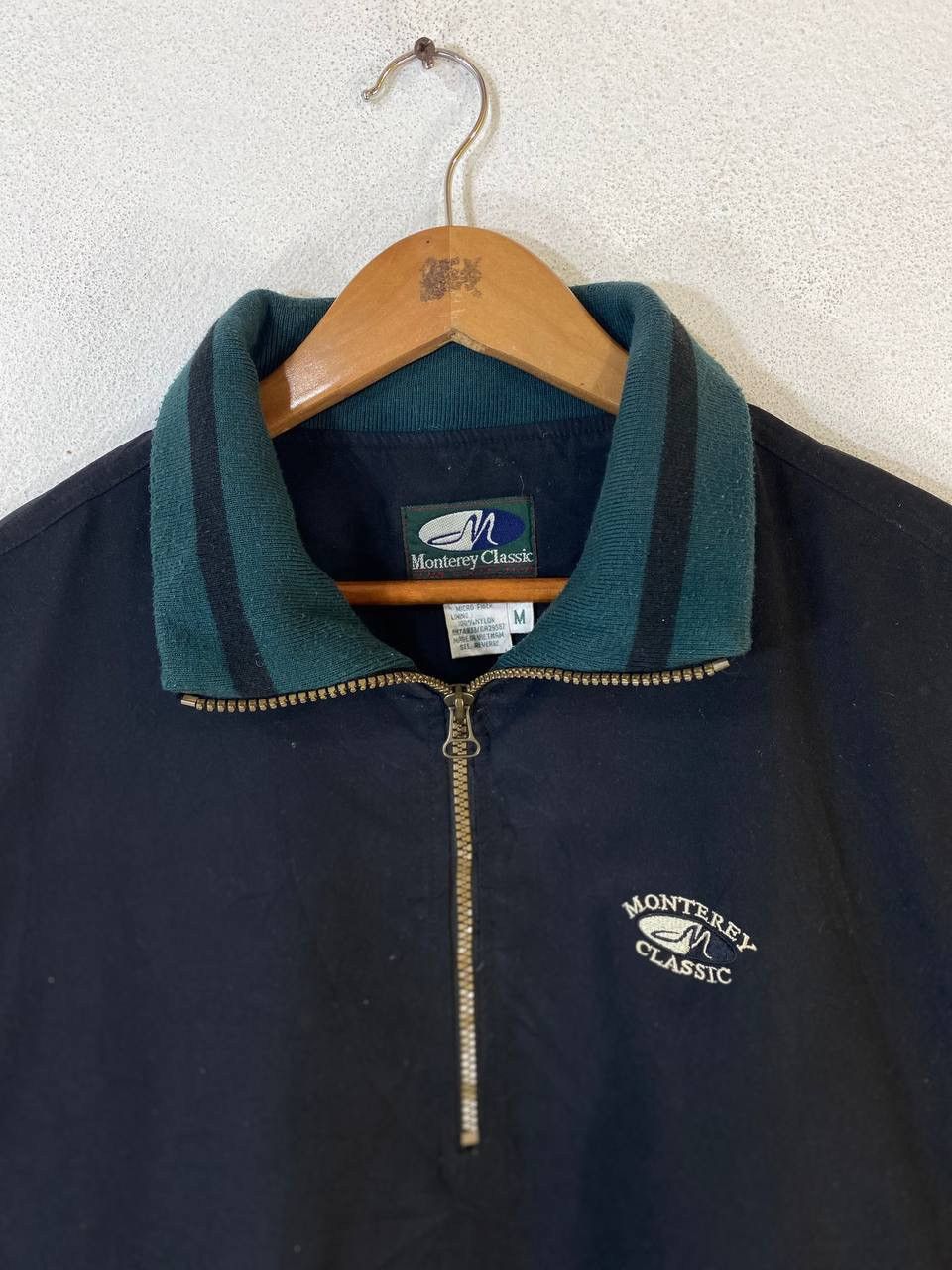 Vintage Vintage 90s Monterey Classic Half Zipper Jacket Size US M / EU 48-50 / 2 - 3 Thumbnail