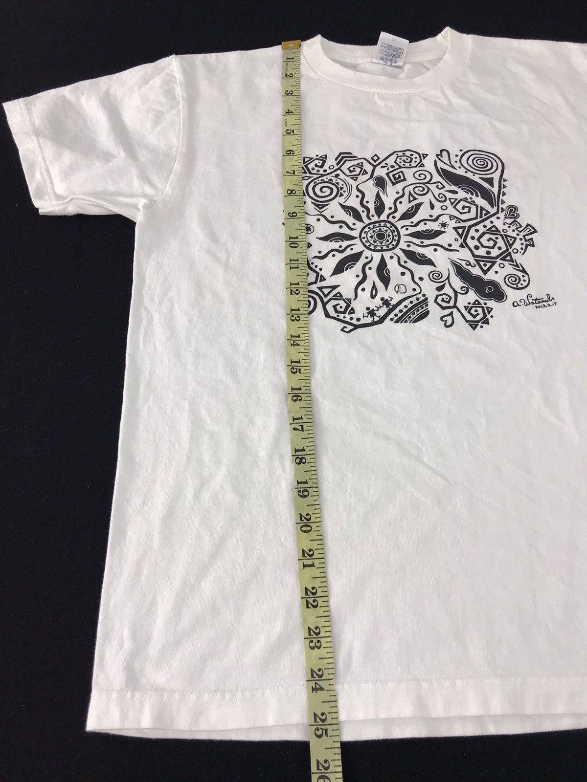 Japanese Brand A. Watanabe Aztec Abstract Design Japanese Brand Tee Size US M / EU 48-50 / 2 - 9 Thumbnail
