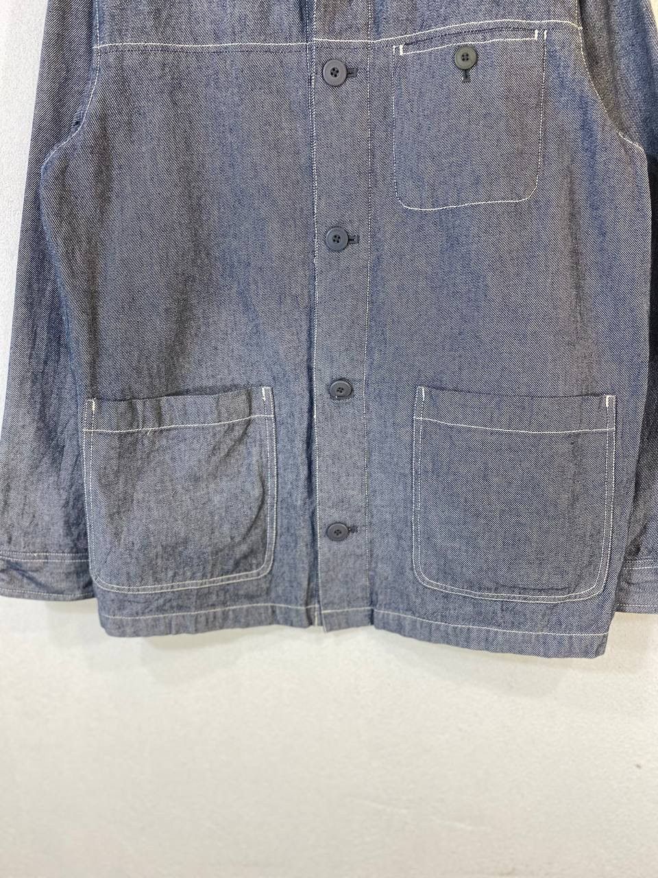 Japanese Brand vintage Uniqlo Japanese Brands Denim Worker Jacket Size US M / EU 48-50 / 2 - 6 Thumbnail