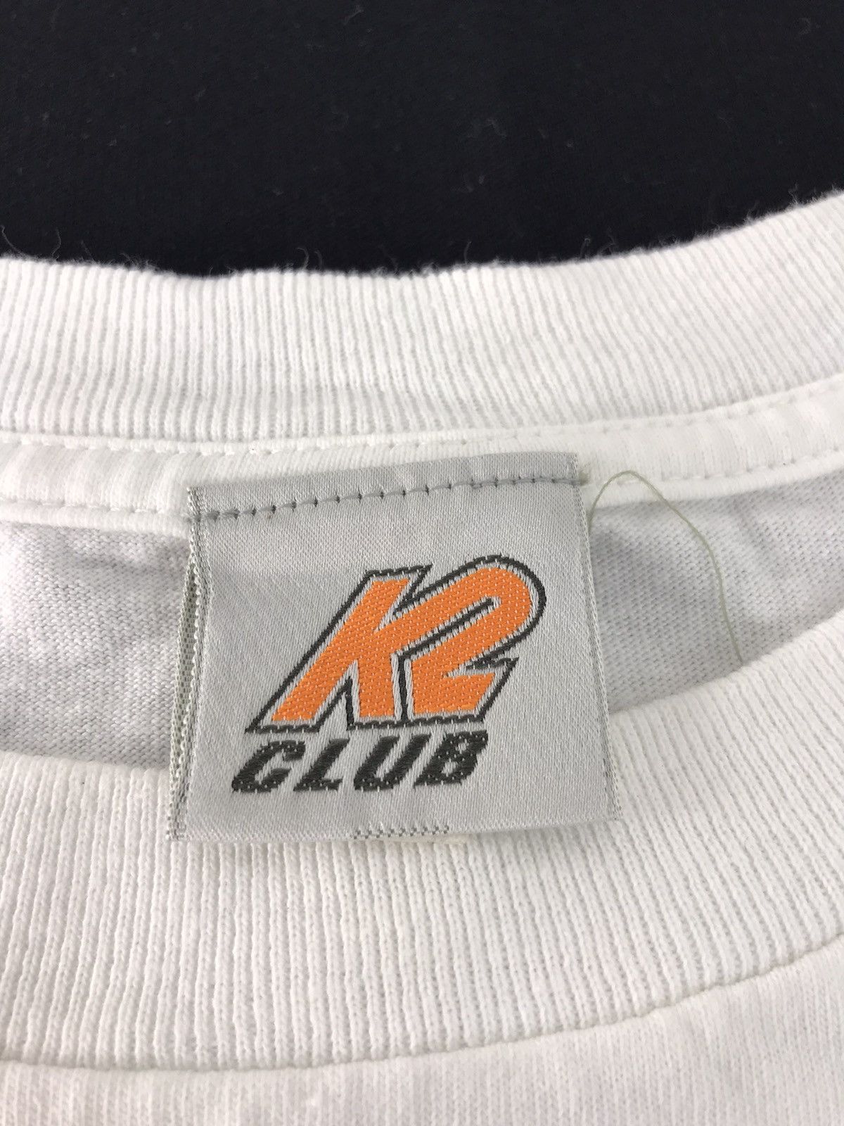 Japanese Brand × Vintage Vintage K2 Club Skatebrand Big Logo Tee Printed Fits Size L Size US M / EU 48-50 / 2 - 7 Thumbnail