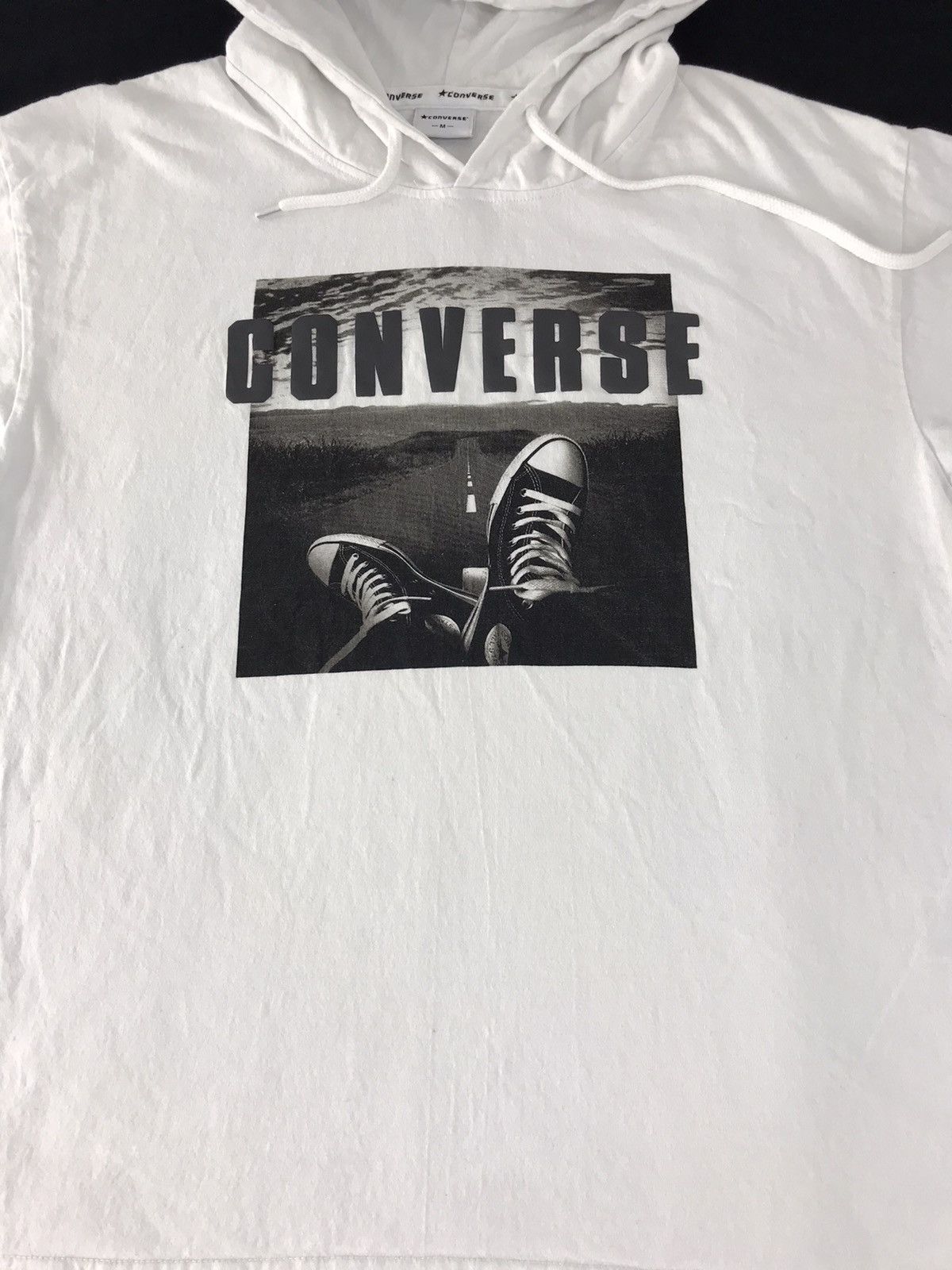 Converse × Vintage Converse All Star Box Logo Pull Over Hoodies Size M Size S / US 4 / IT 40 - 3 Thumbnail