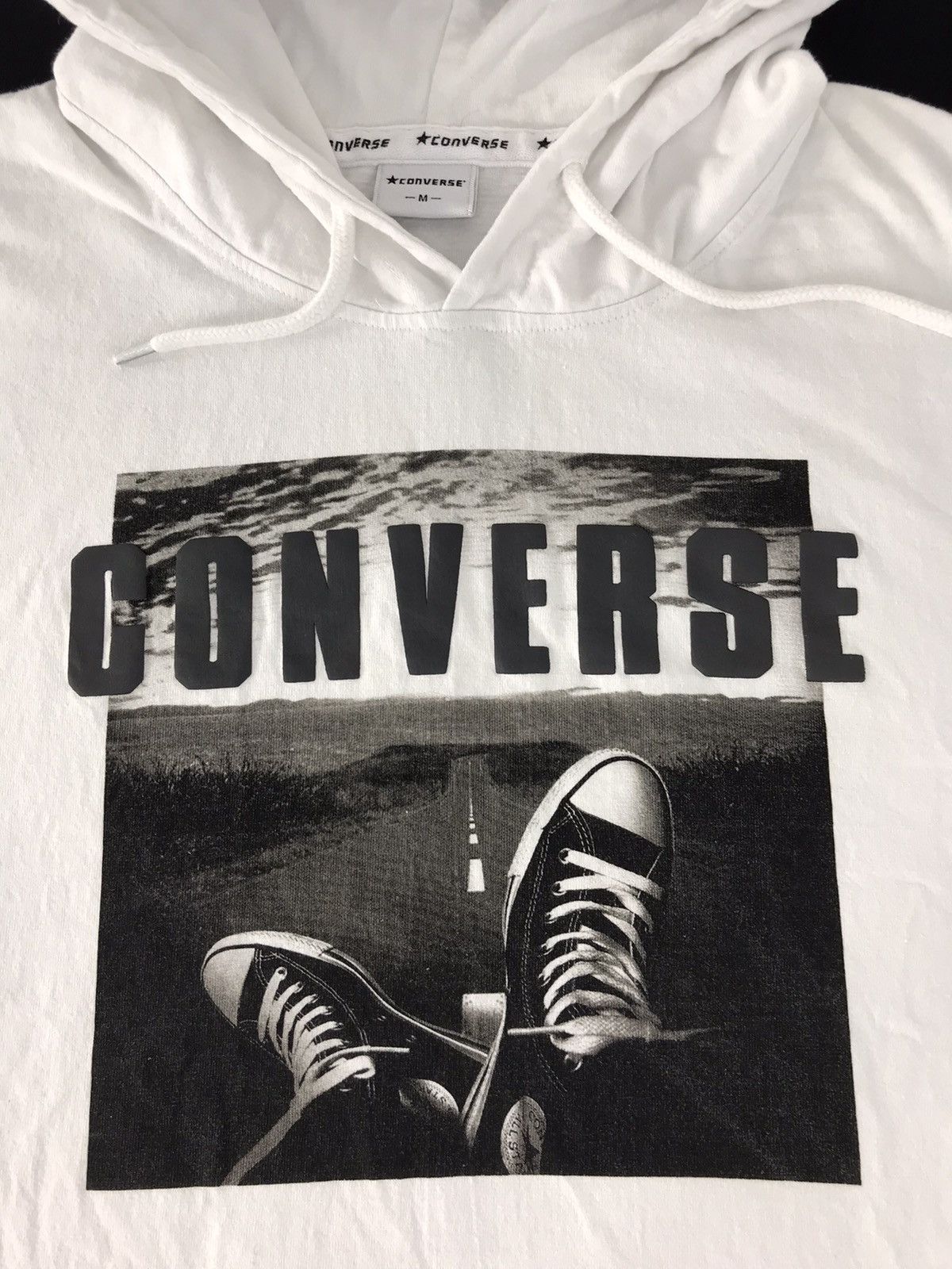Converse × Vintage Converse All Star Box Logo Pull Over Hoodies Size M Size S / US 4 / IT 40 - 4 Thumbnail