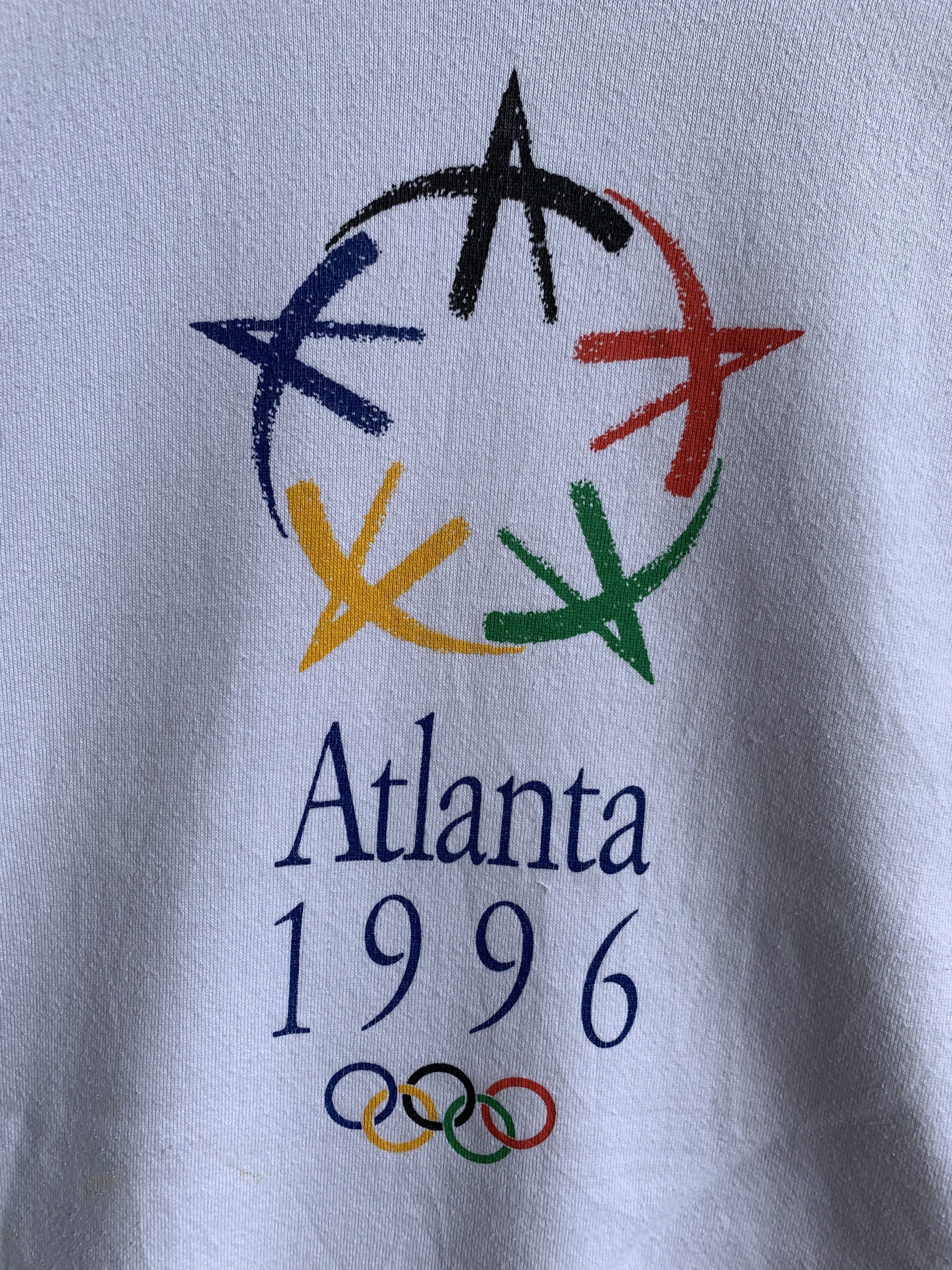 USA Olympics Vintage Official 1996 Atlanta Olympics Sweatshirt/Size XL Size US XL / EU 56 / 4 - 3 Thumbnail