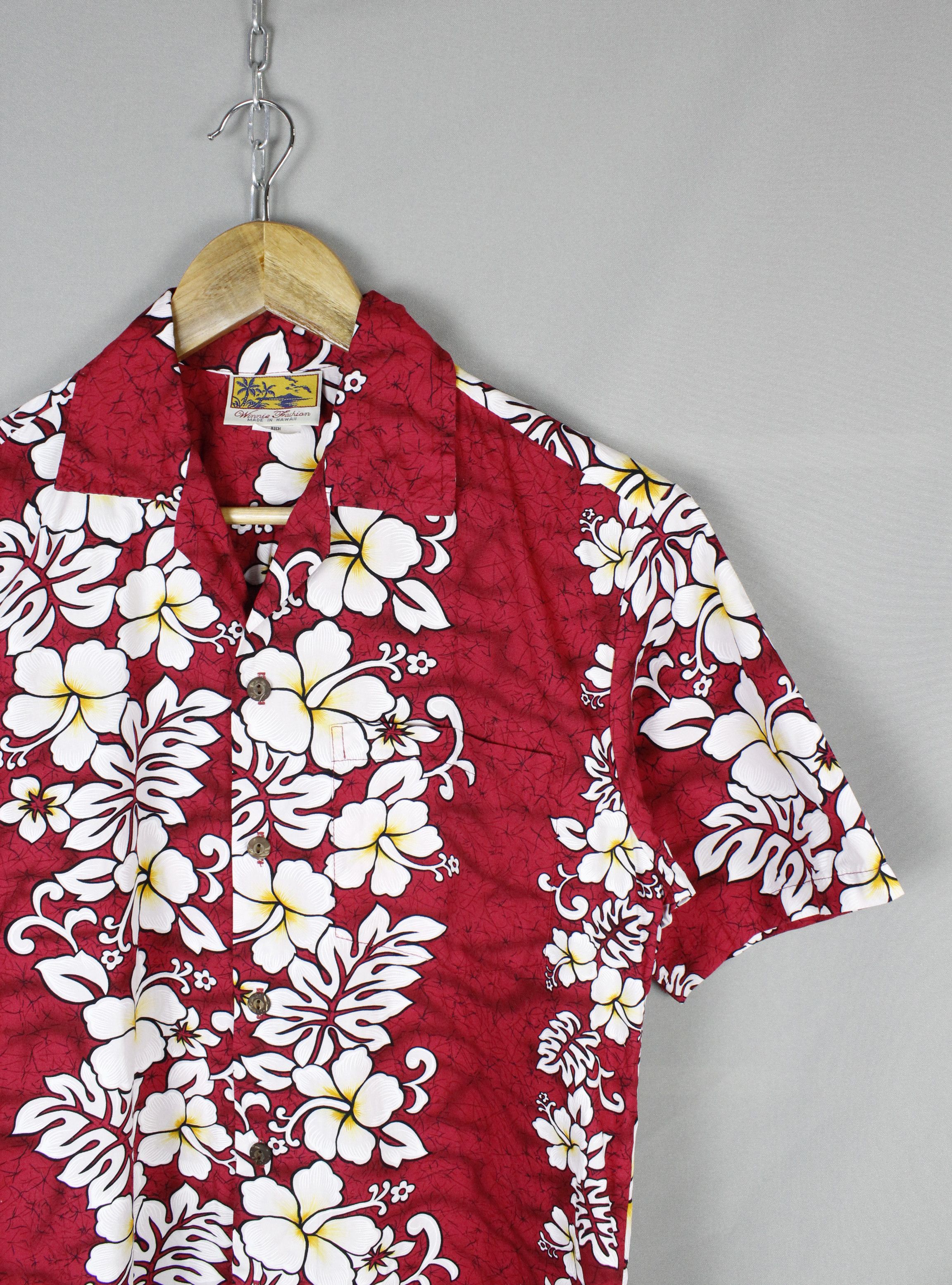 Vintage Vintage Winnie Fashion Hawaiian Shirt (Made in Hawaii) Size US S / EU 44-46 / 1 - 2 Thumbnail