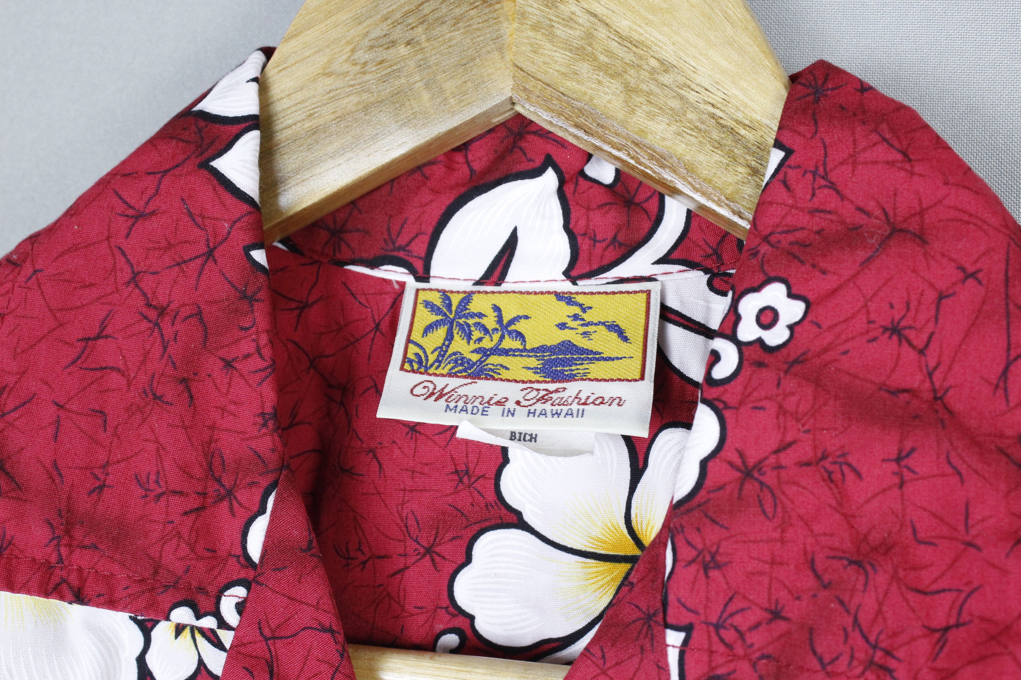 Vintage Vintage Winnie Fashion Hawaiian Shirt (Made in Hawaii) Size US S / EU 44-46 / 1 - 3 Thumbnail