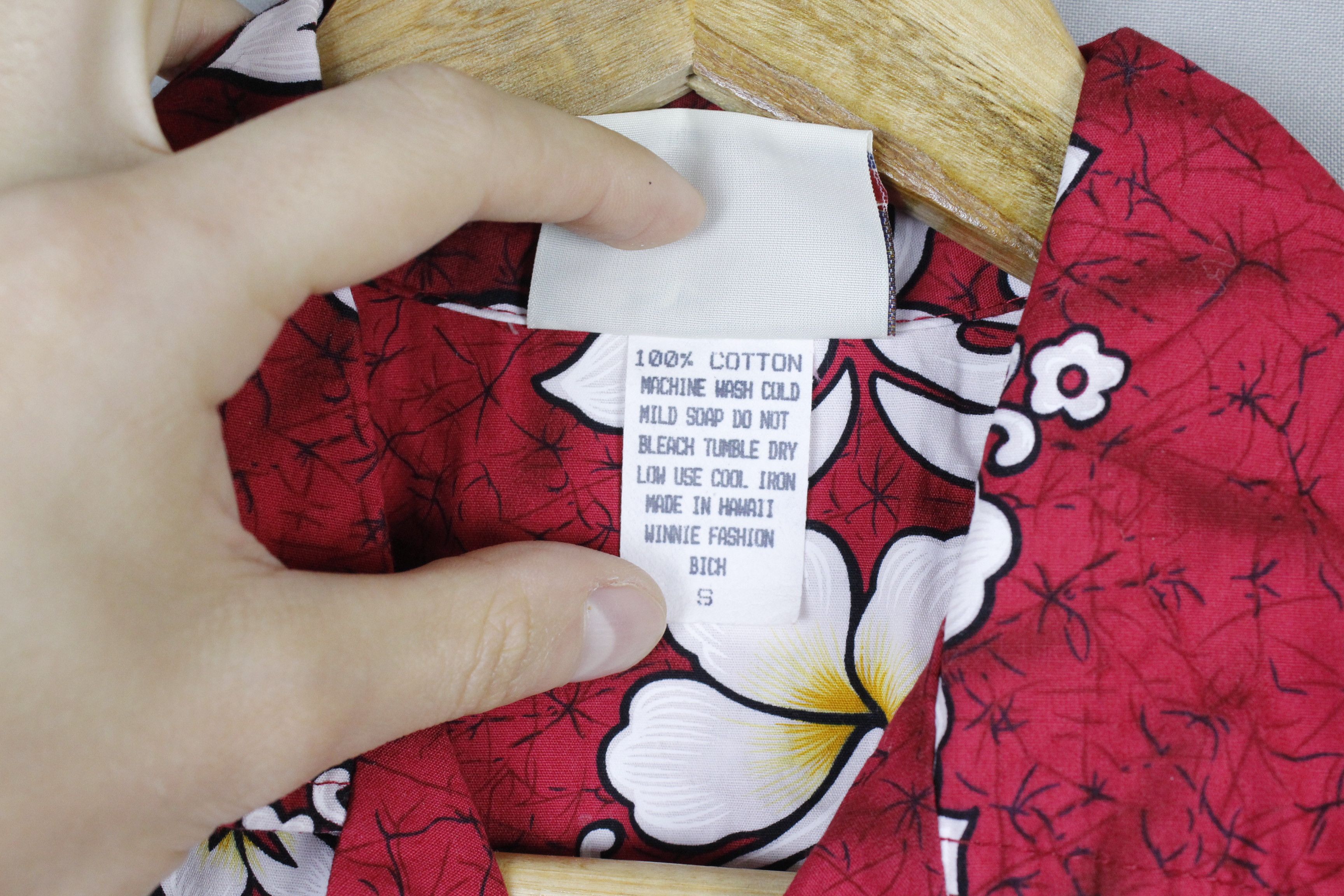 Vintage Vintage Winnie Fashion Hawaiian Shirt (Made in Hawaii) Size US S / EU 44-46 / 1 - 4 Thumbnail