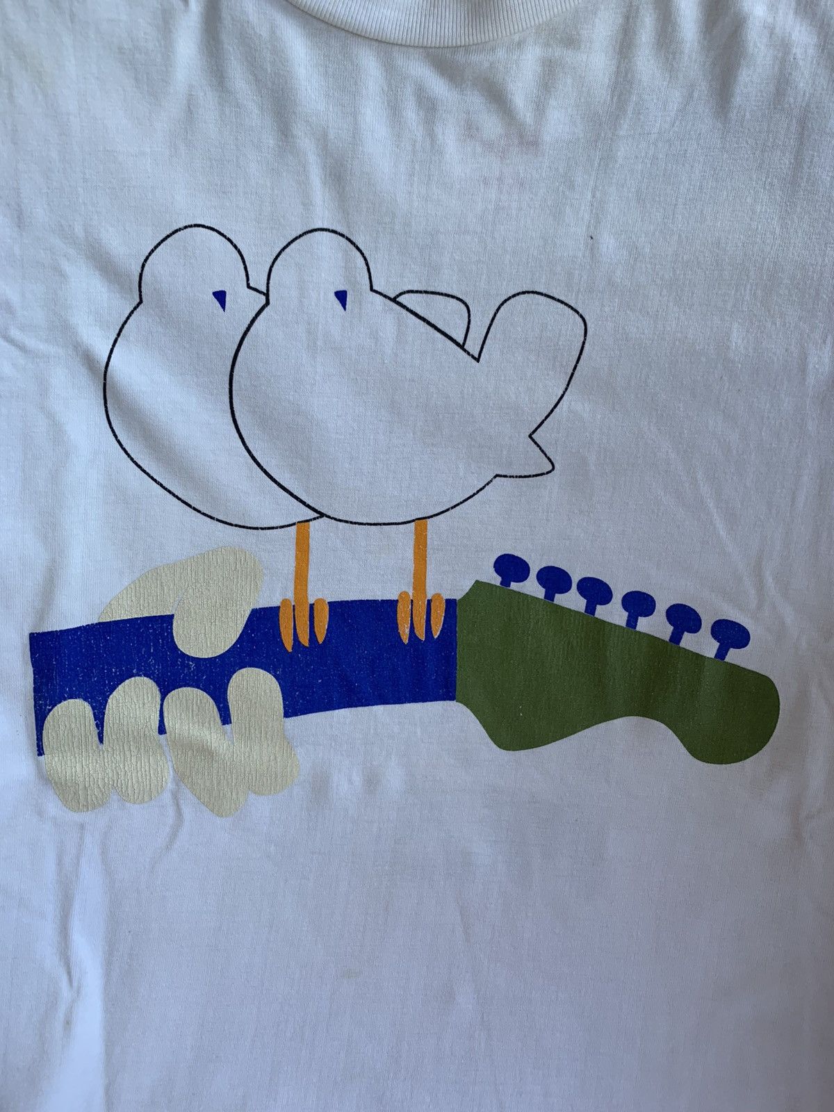 Vintage Vintage 94 Woodstock Music Festival T-Shirt Size US M / EU 48-50 / 2 - 2 Thumbnail