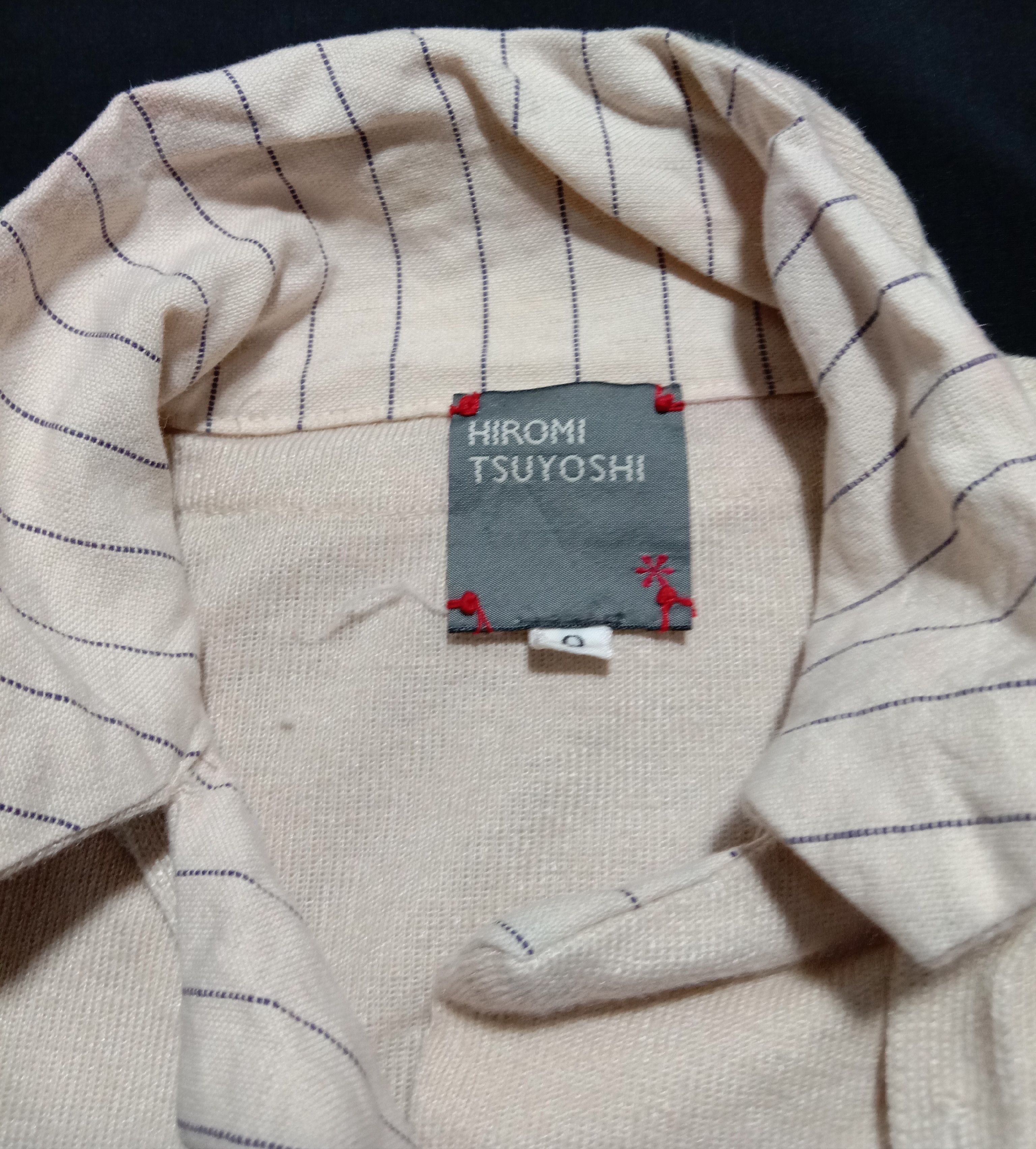 Japanese Brand Hiromi Tsuyoshi Top Japanese Designer Jacket Size XS / US 0-2 / IT 36-38 - 2 Thumbnail