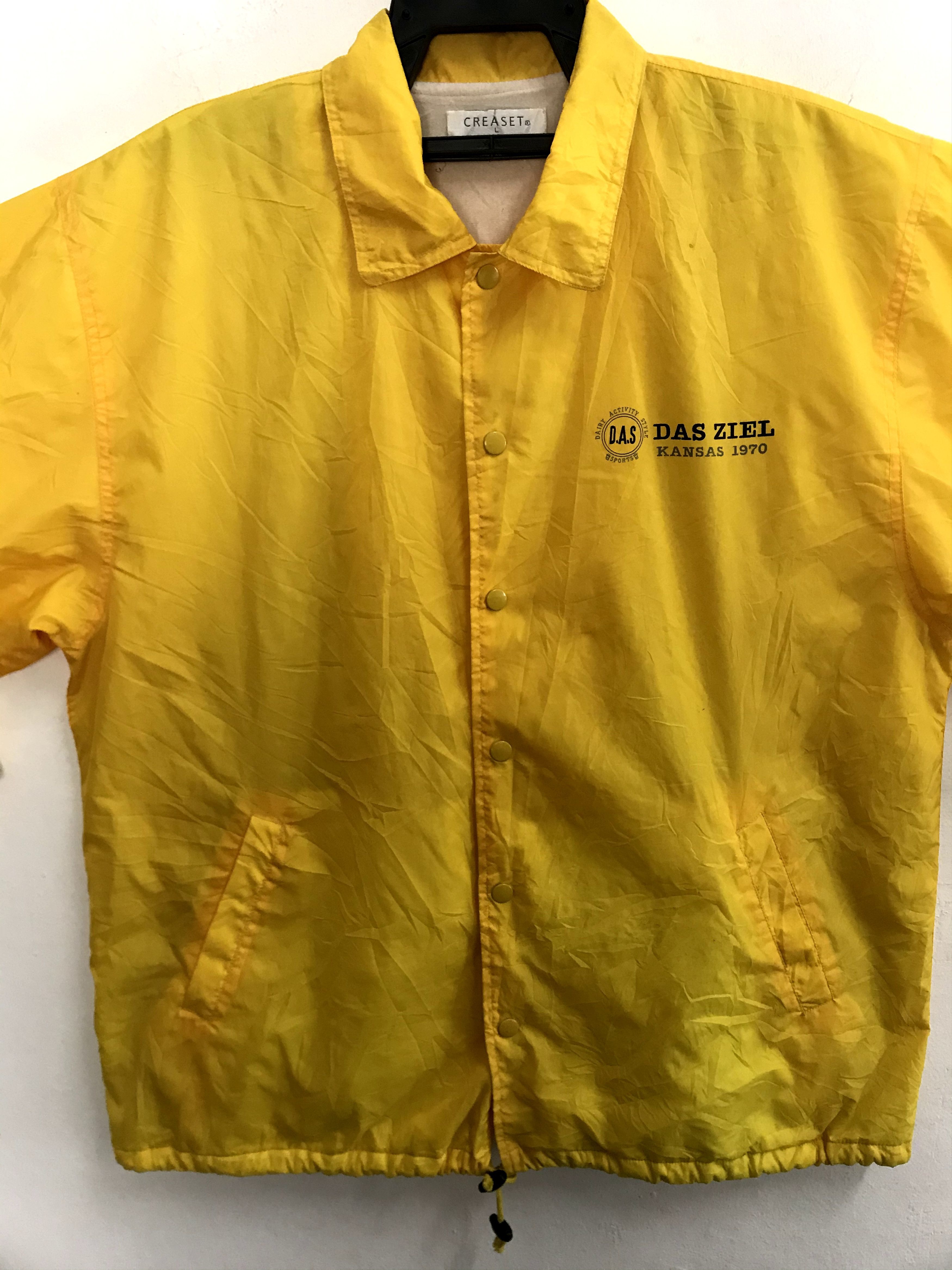 Vintage Vintage Das Ziel Kansas 1970 Windbreaker Rain Coat Jacket Size US XL / EU 56 / 4 - 2 Thumbnail
