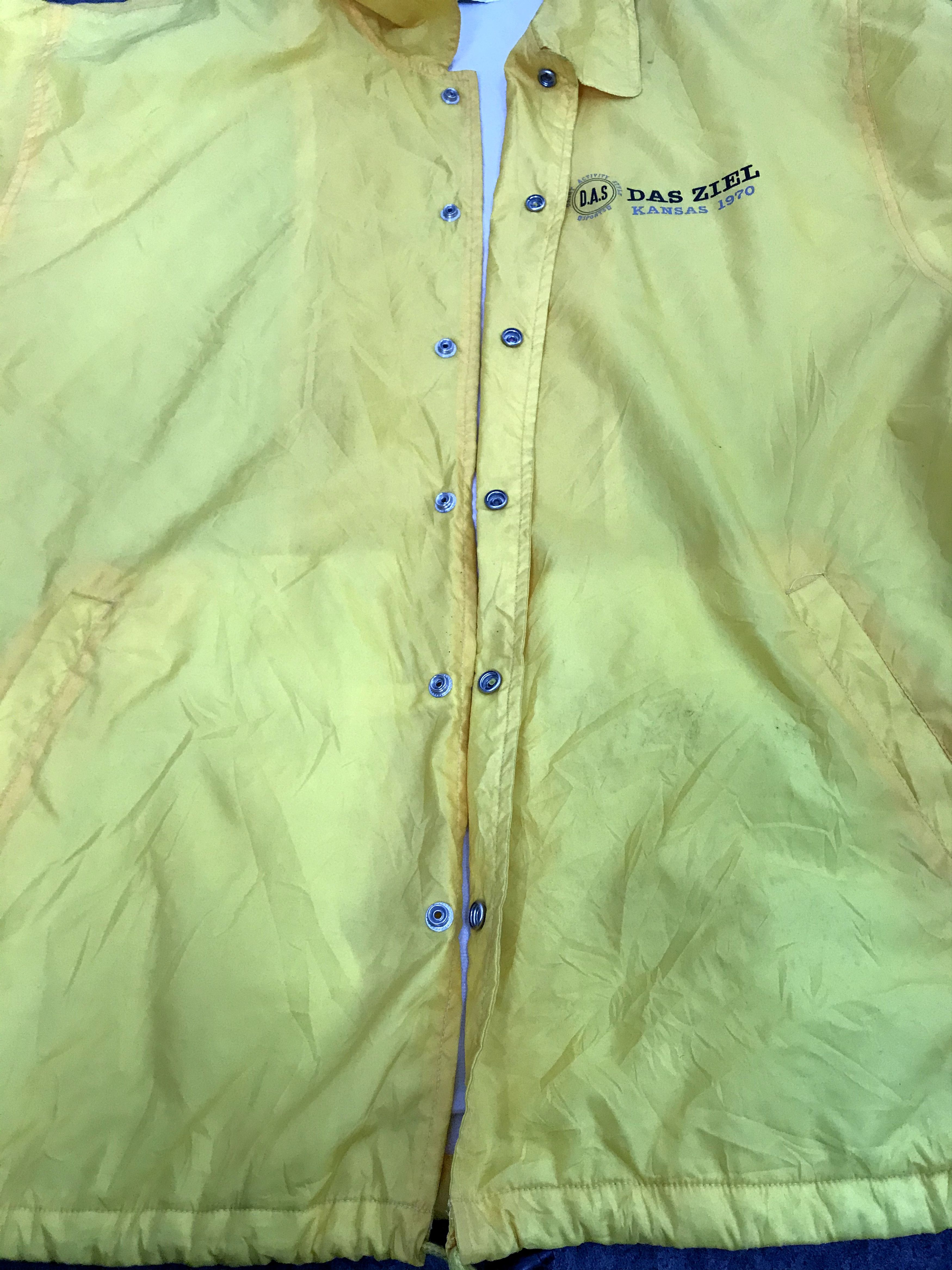 Vintage Vintage Das Ziel Kansas 1970 Windbreaker Rain Coat Jacket Size US XL / EU 56 / 4 - 3 Thumbnail