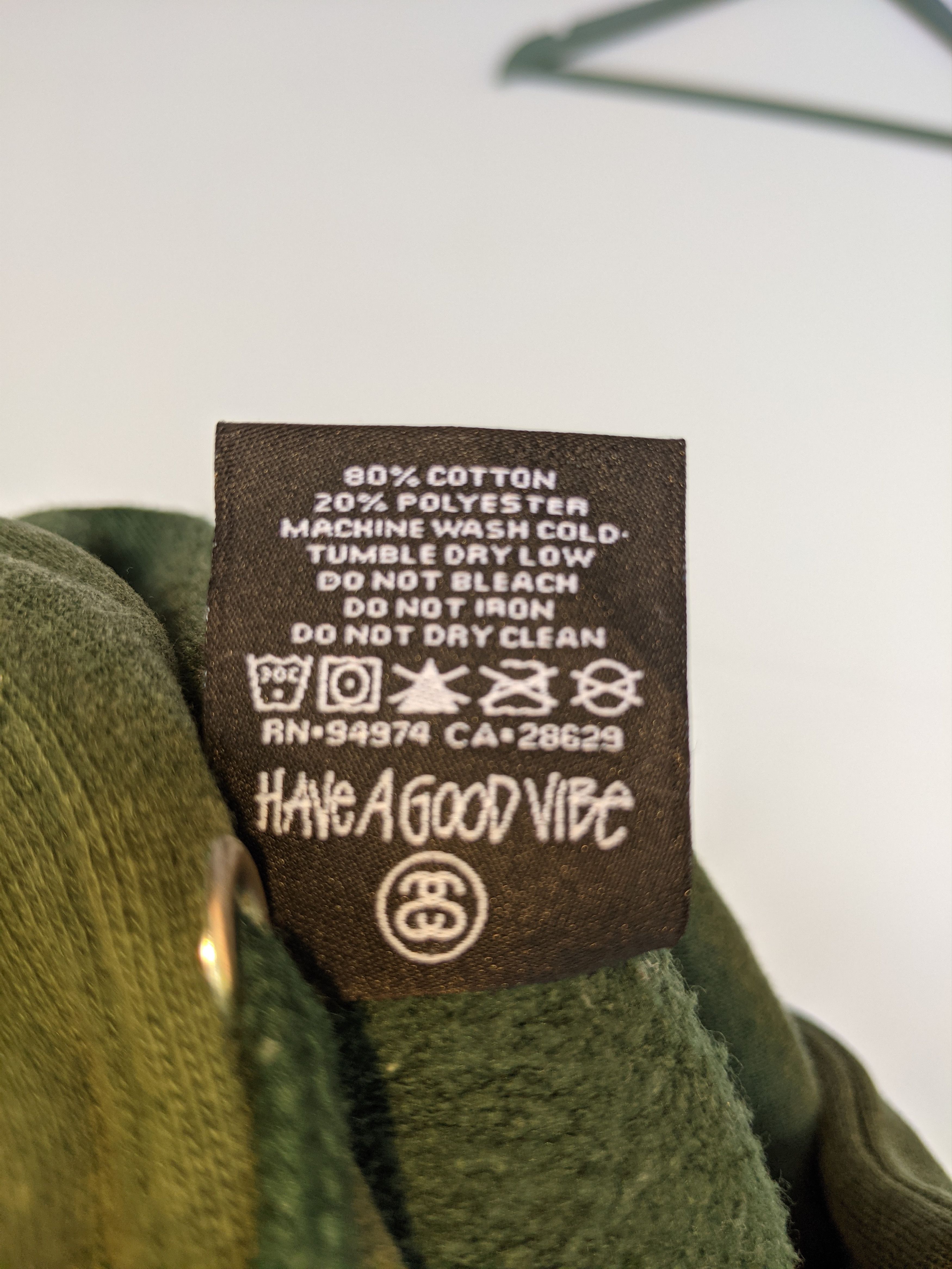 Stussy Vintage Stussy Camo Monogram Logo Hoodie/Size M Size US M / EU 48-50 / 2 - 7 Thumbnail