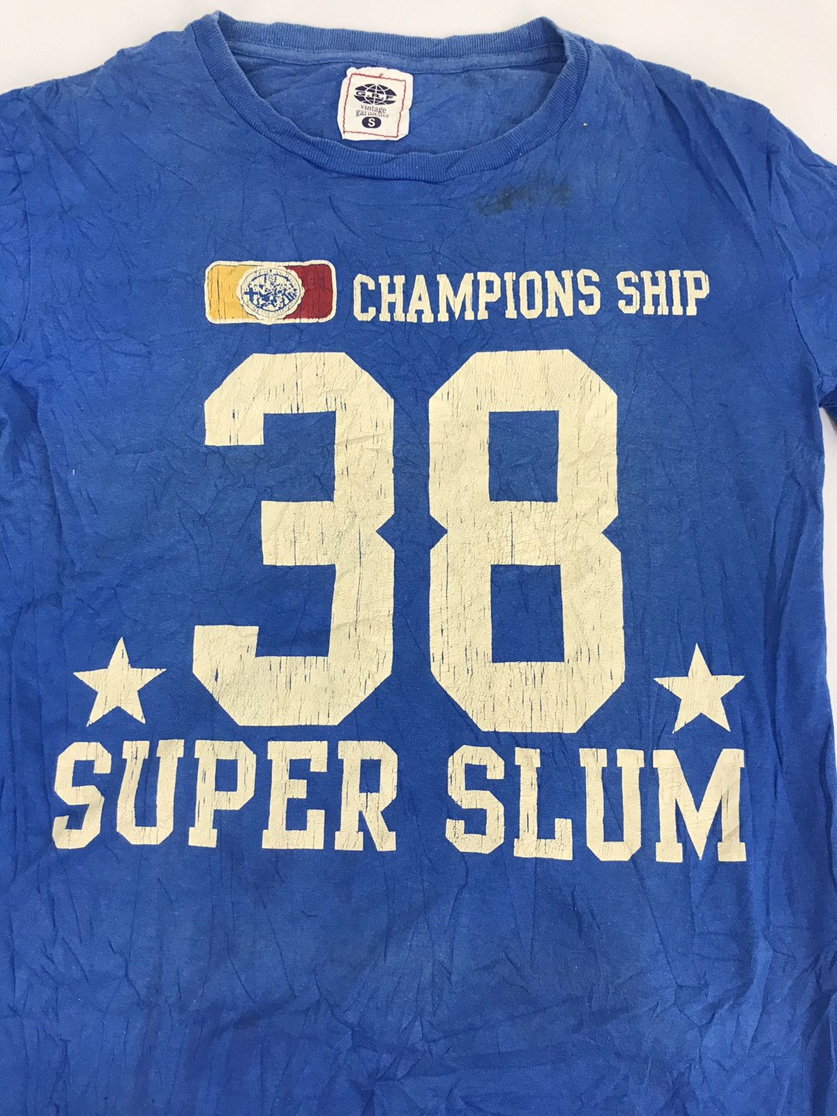 Japanese Brand Vintage G.R.F Garment Championship 38 Number Spell Out Size US S / EU 44-46 / 1 - 3 Thumbnail