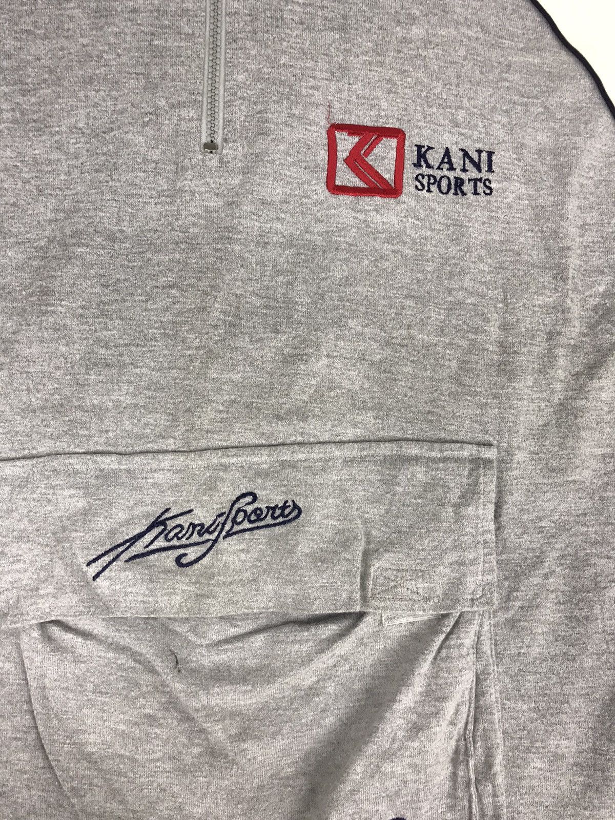 Karl Kani Karl Kani Jeans Sports Big Logo Sweatshirt Jacket Tee Shirt Size US L / EU 52-54 / 3 - 5 Thumbnail
