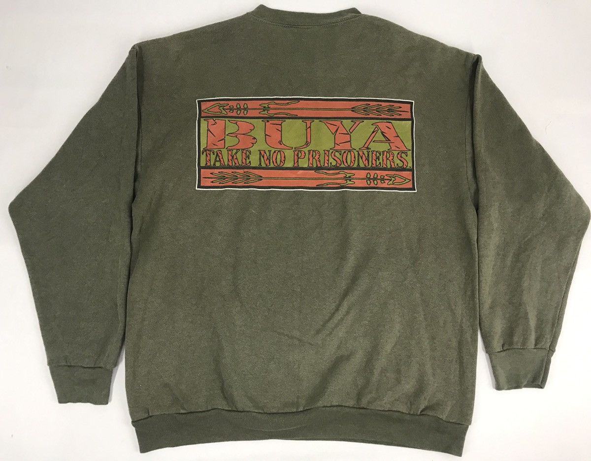 Vintage Vintage 90s Buya Hawaii Take No Prisoner Box Logo Size US L / EU 52-54 / 3 - 1 Thumbnail
