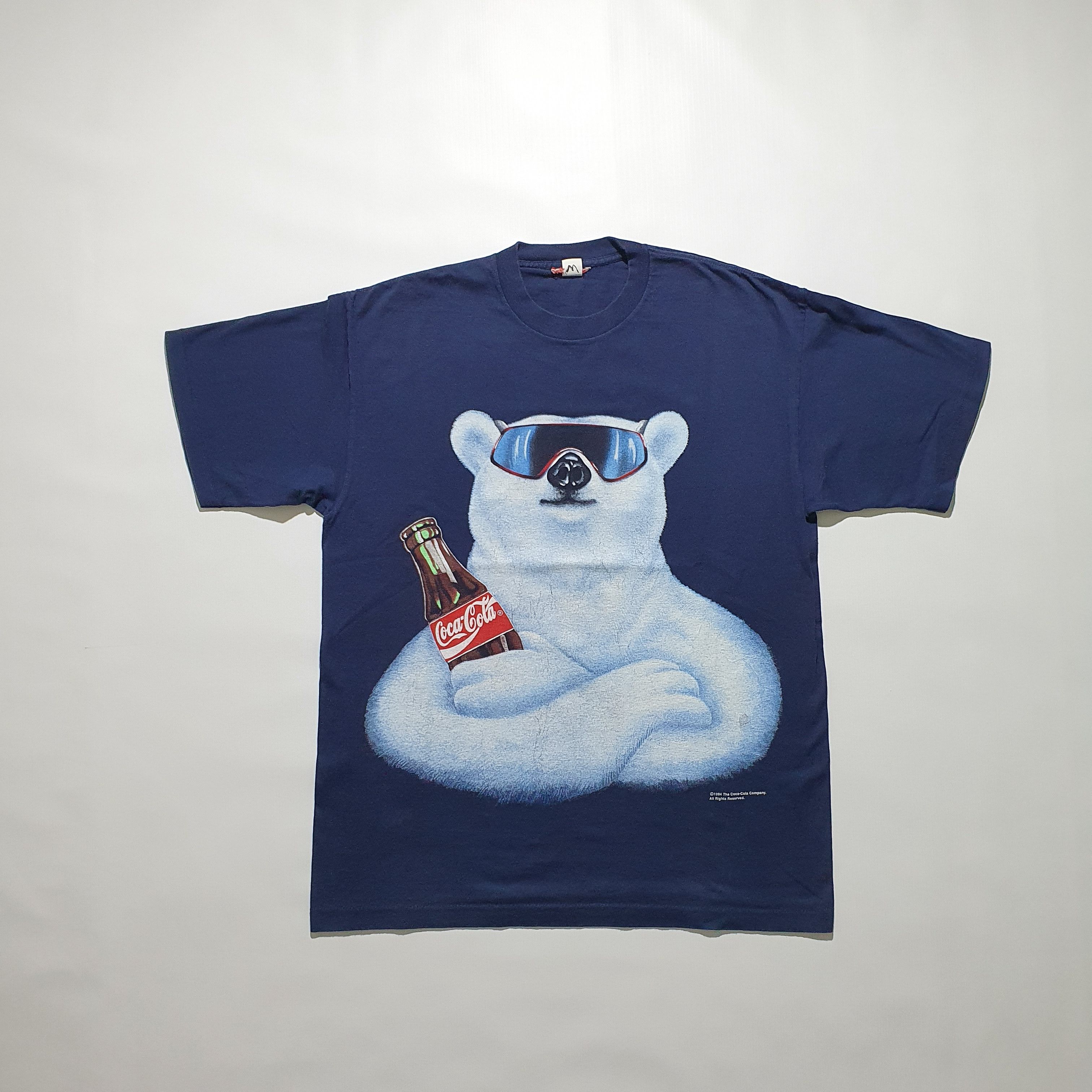 Coca Cola × Vintage Vintage 94s Single Stitch Coca Cola Coke Beer Tee Shirt Size US XL / EU 56 / 4 - 11 Thumbnail