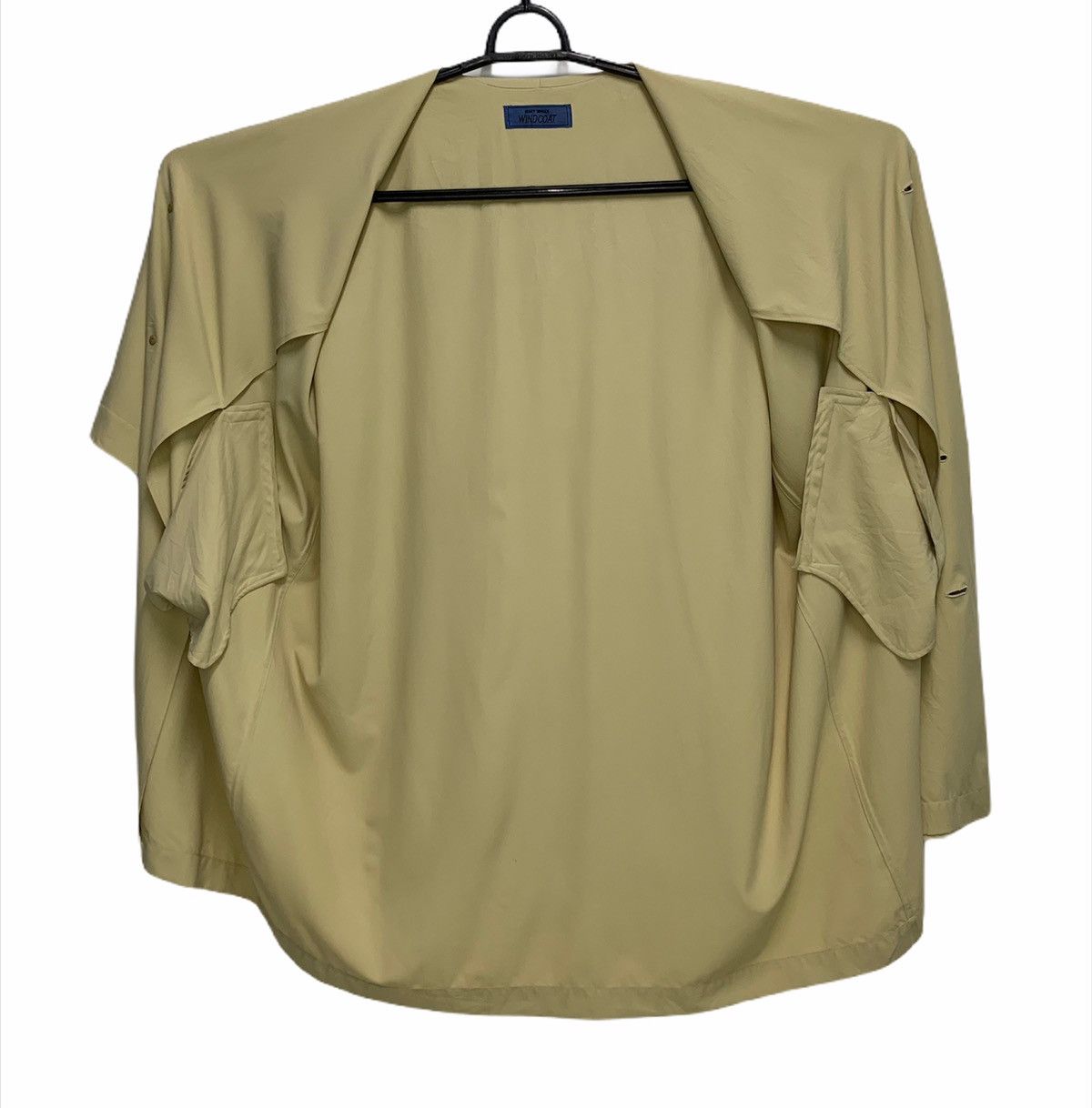 Issey Miyake Vintage 80s Issey Miyake Windcoat Oversized Trench Jacket Size US XL / EU 56 / 4 - 11 Thumbnail