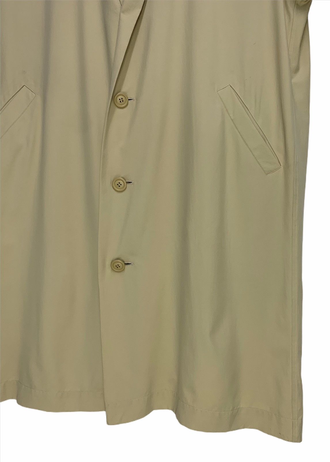 Issey Miyake Vintage 80s Issey Miyake Windcoat Oversized Trench Jacket Size US XL / EU 56 / 4 - 7 Thumbnail
