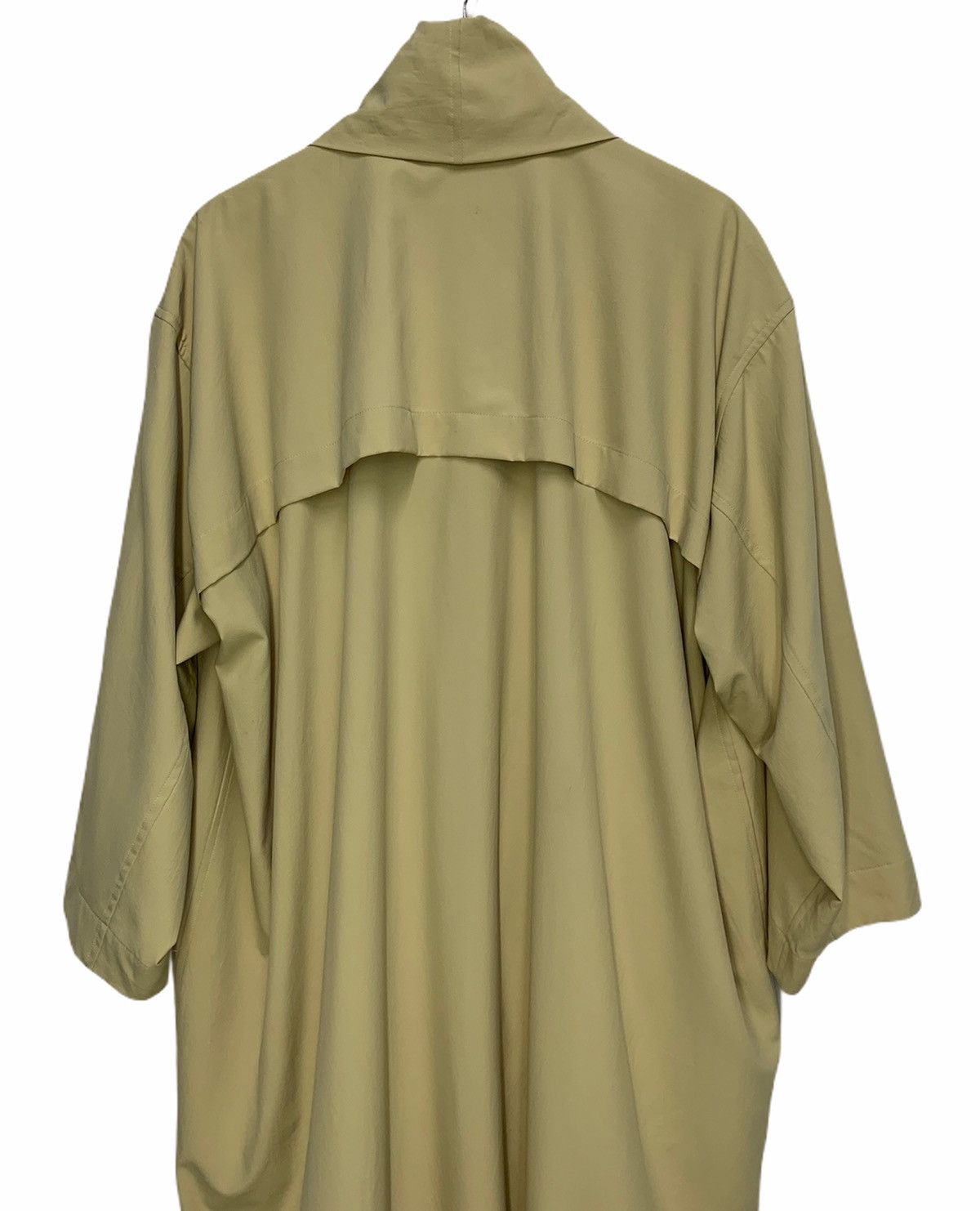Issey Miyake Vintage 80s Issey Miyake Windcoat Oversized Trench Jacket Size US XL / EU 56 / 4 - 3 Thumbnail
