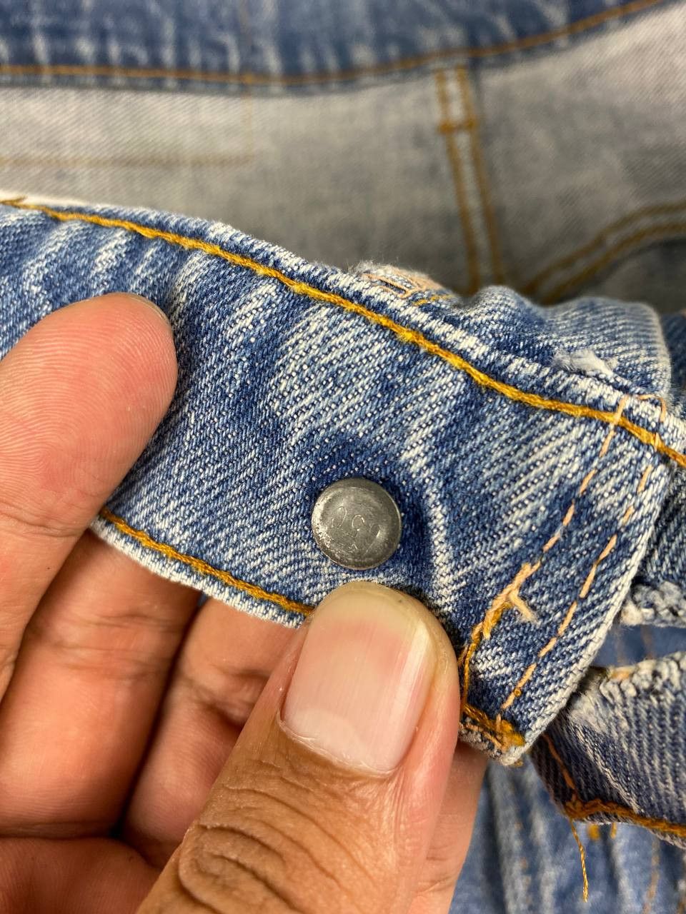 Levi's true vintage 70s levis 505 denim talon zipper Size US 32 / EU 48 - 13 Thumbnail