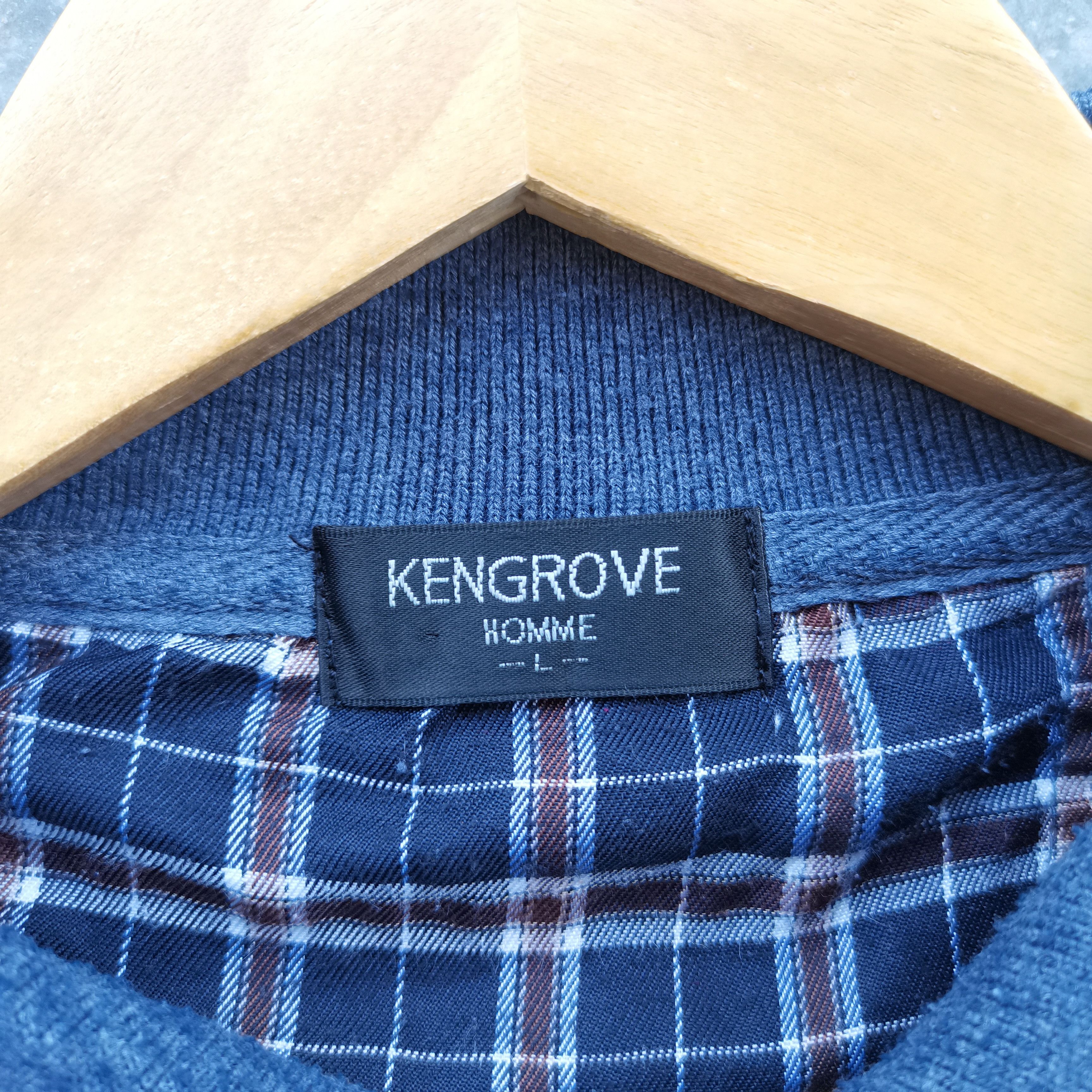 Japanese Brand × Vintage Vintage KENGROVE HOMME Longsleeve Polo Shirt Size US L / EU 52-54 / 3 - 7 Thumbnail