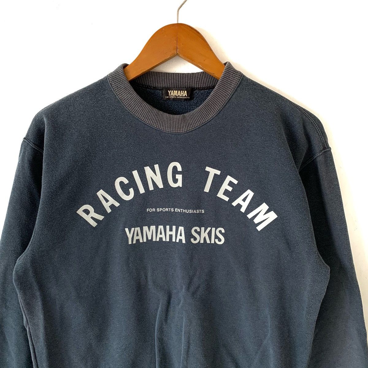 Vintage Vintage Racing Team Yamaha Skis Crewneck Sweatshirt Size US M / EU 48-50 / 2 - 2 Thumbnail