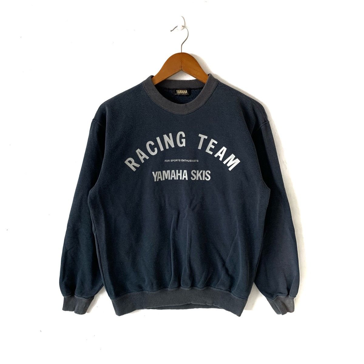 Vintage Vintage Racing Team Yamaha Skis Crewneck Sweatshirt Size US M / EU 48-50 / 2 - 1 Thumbnail