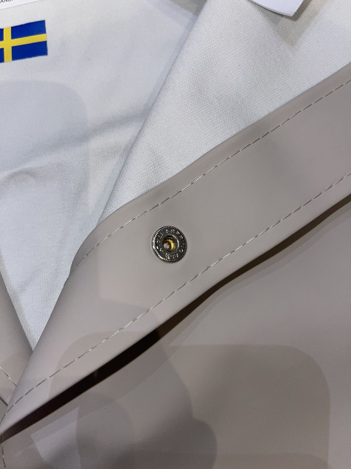 Stutterheim DS! Stutterheim Mosabacke Light Sand Raincoat Size US XL / EU 56 / 4 - 11 Thumbnail