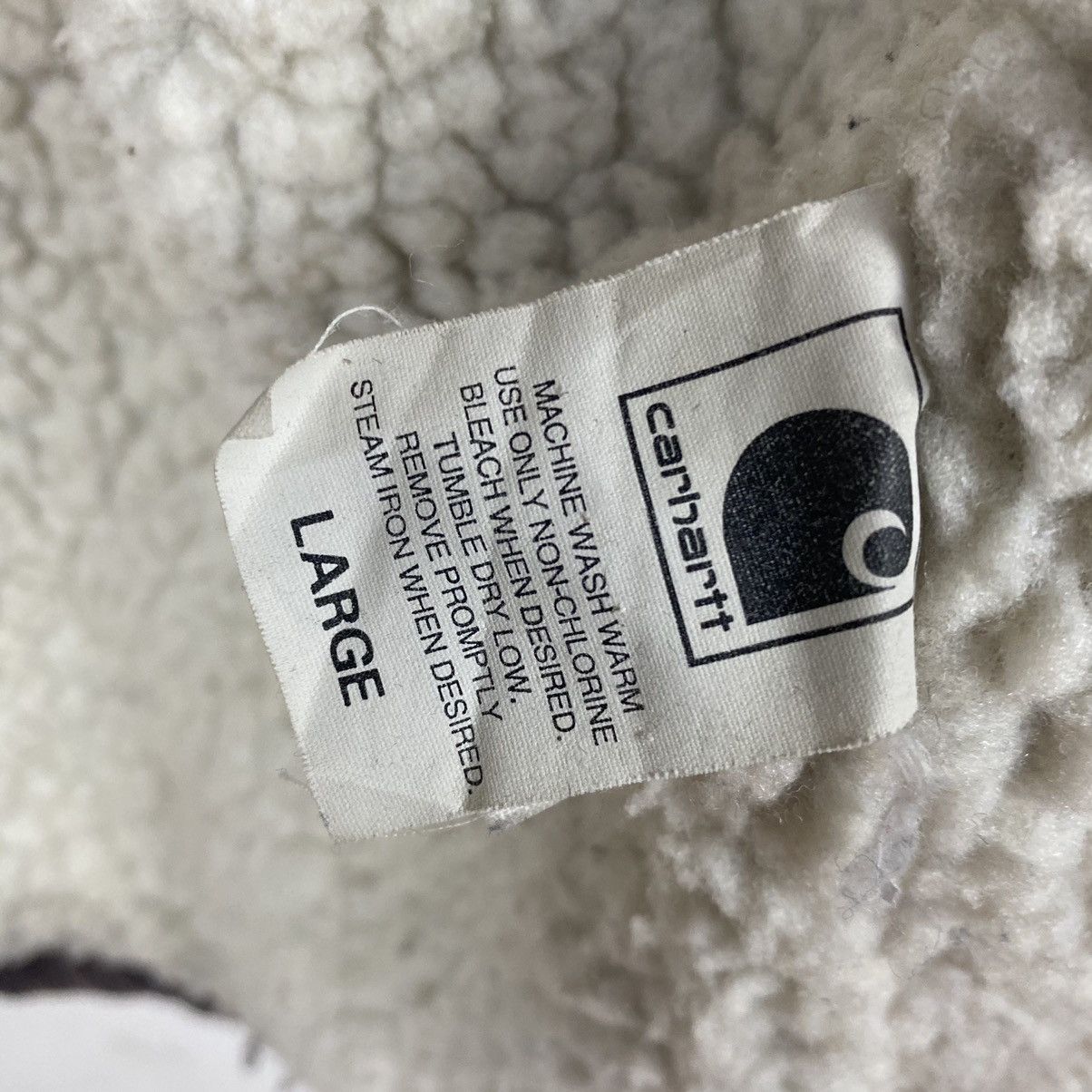 Carhartt ☀️Carhartt corduroy sherpa lining zipper jacket Size US L / EU 52-54 / 3 - 8 Thumbnail