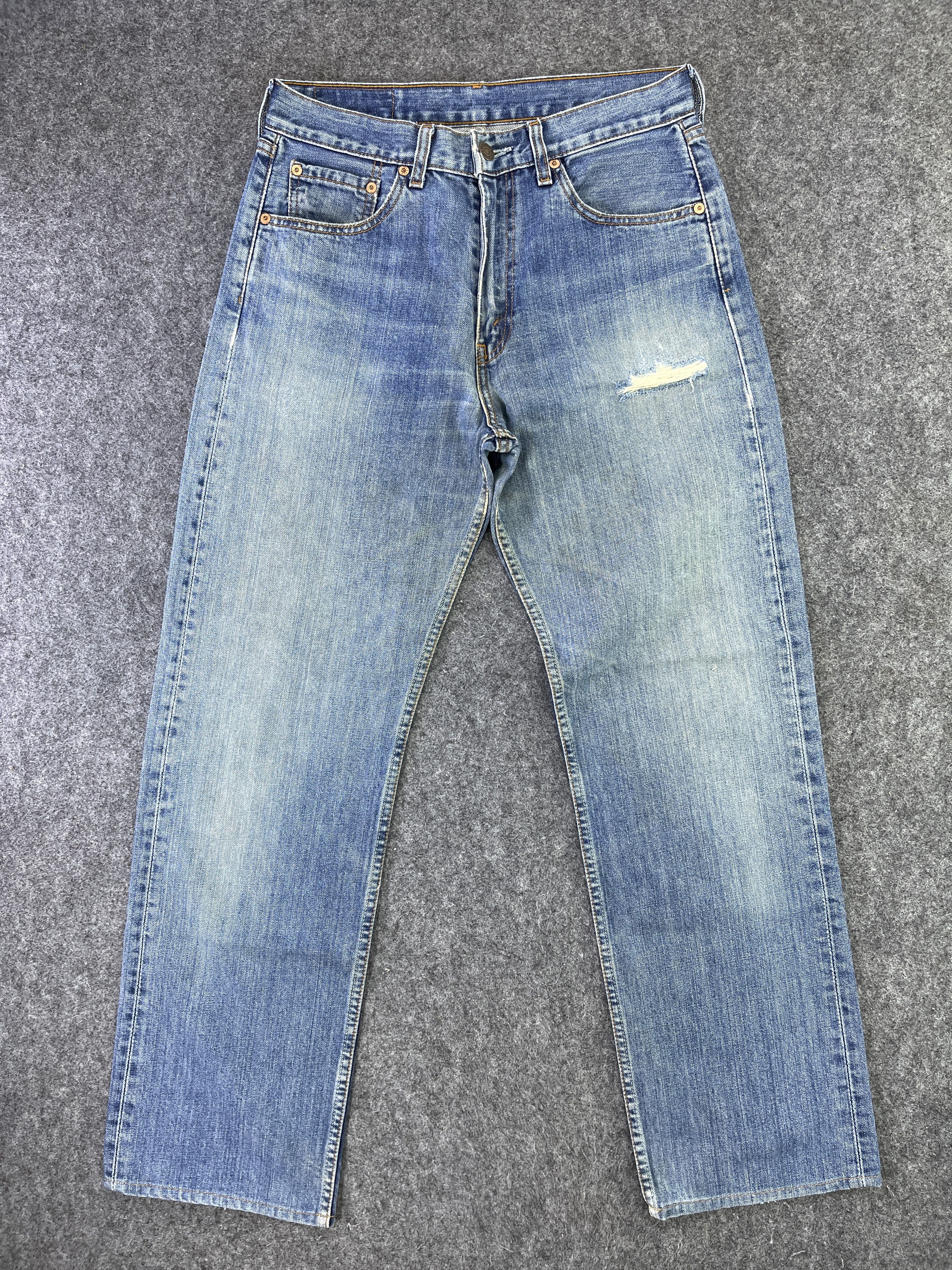 Levi's Vintage Levis 512 Distressed Jeans Flare Denim - J872 Size US 30 / EU 46 - 1 Thumbnail
