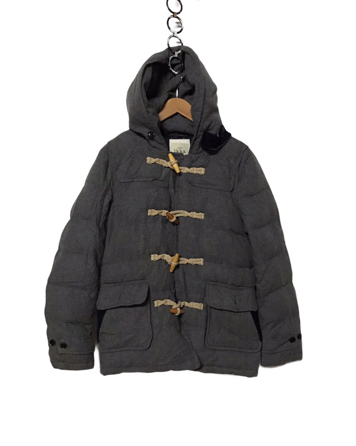 Japanese Brand 🔥Ciqueto Ikka Duffle Winter Hoodies Jacket Size S / US 4 / IT 40 - 1 Thumbnail