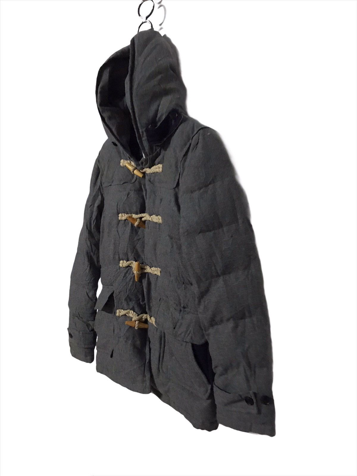 Japanese Brand 🔥Ciqueto Ikka Duffle Winter Hoodies Jacket Size S / US 4 / IT 40 - 3 Thumbnail