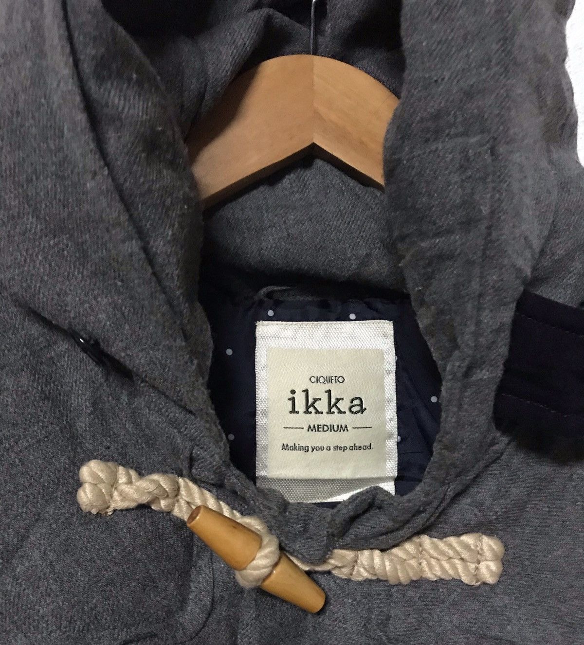 Japanese Brand 🔥Ciqueto Ikka Duffle Winter Hoodies Jacket Size S / US 4 / IT 40 - 4 Thumbnail