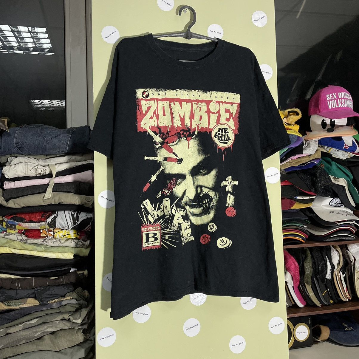 Vintage Vintage Y2K Zombie Graphic Tee Grunge Horror Aesthetic XL Size US XL / EU 56 / 4 - 3 Thumbnail