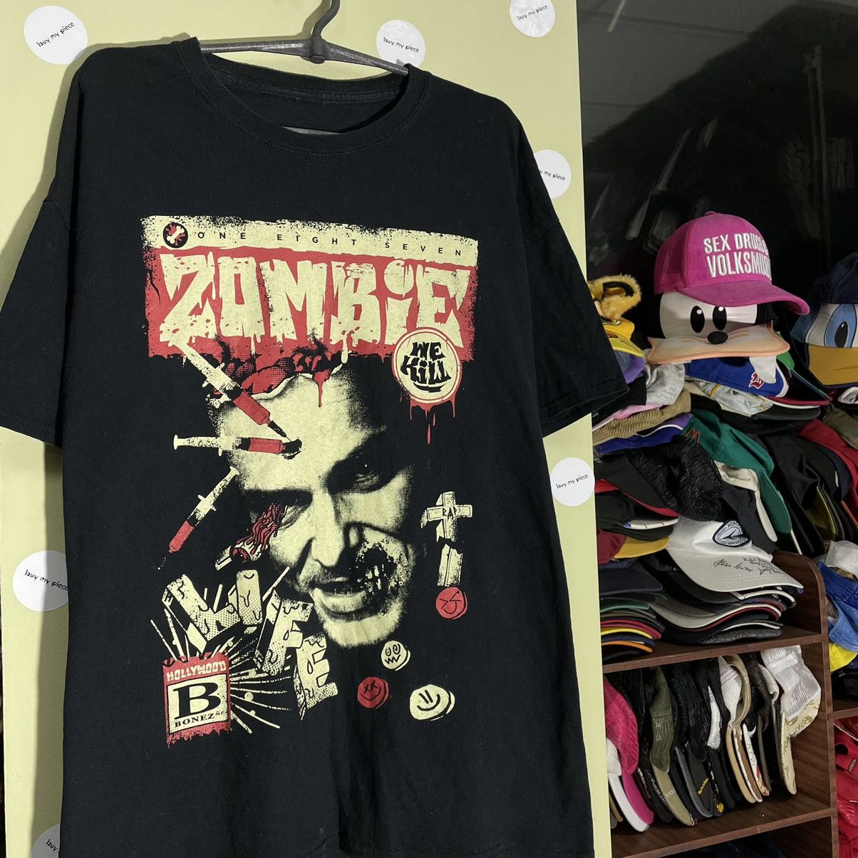 Vintage Vintage Y2K Zombie Graphic Tee Grunge Horror Aesthetic XL Size US XL / EU 56 / 4 - 5 Thumbnail