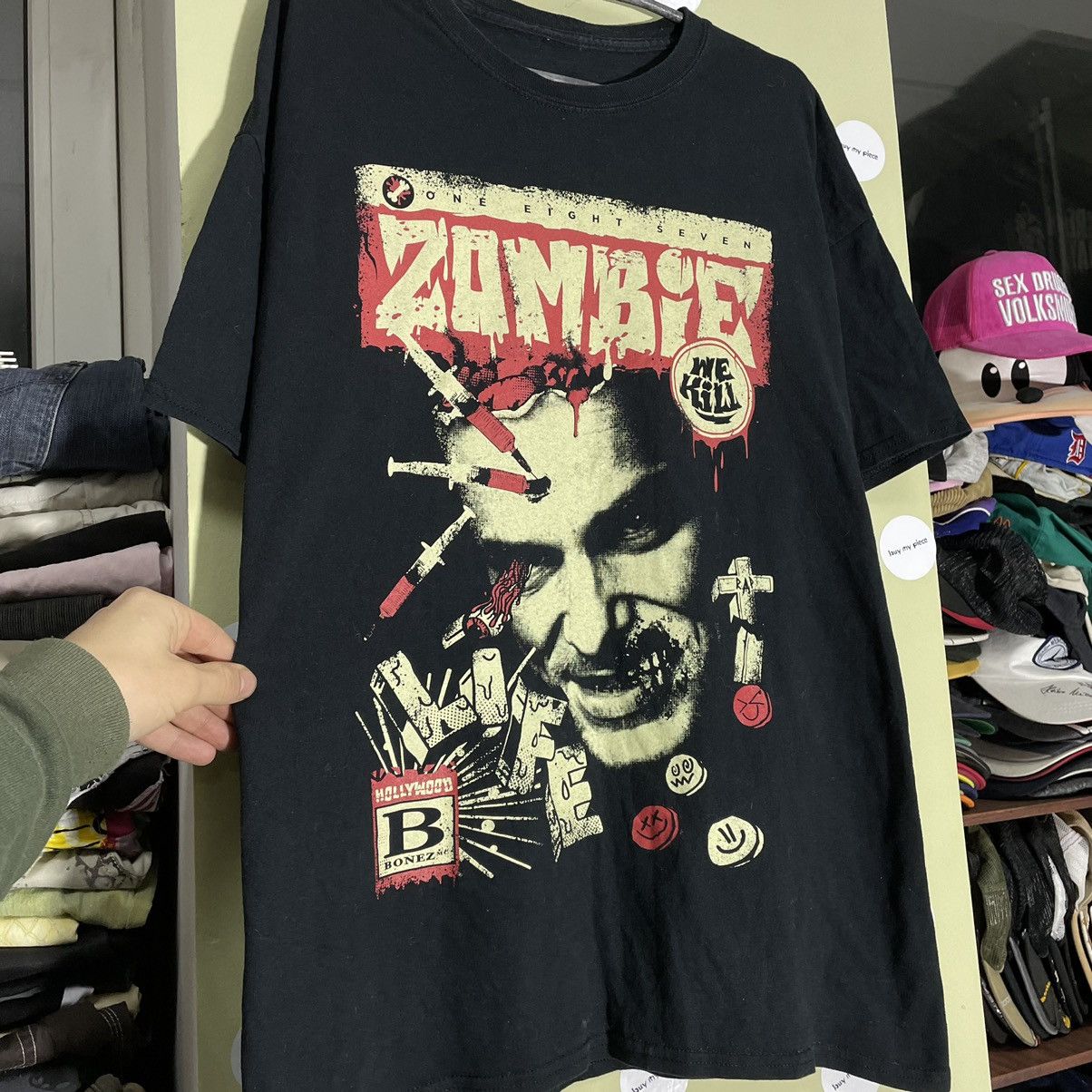 Vintage Vintage Y2K Zombie Graphic Tee Grunge Horror Aesthetic XL Size US XL / EU 56 / 4 - 6 Thumbnail