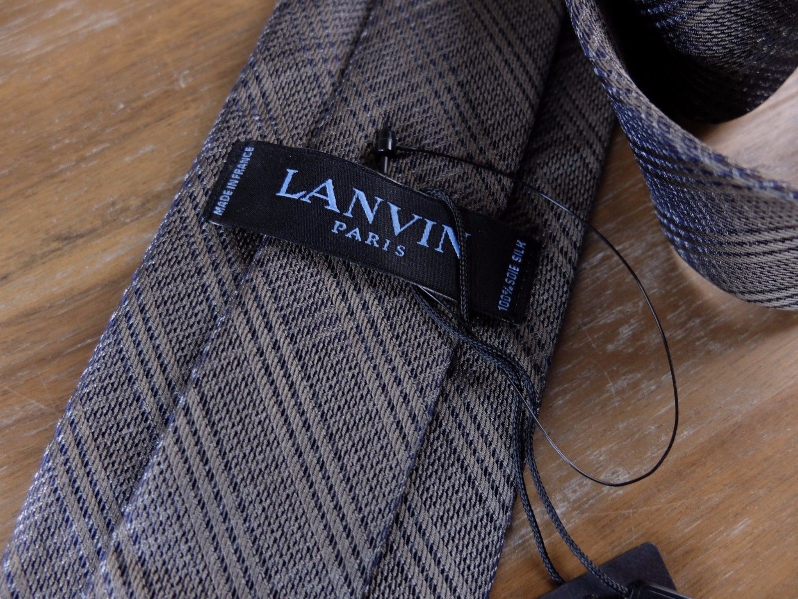 Lanvin LANVIN Paris plaid tartan woven silk tie authentic NWT Size ONE SIZE - 3 Thumbnail
