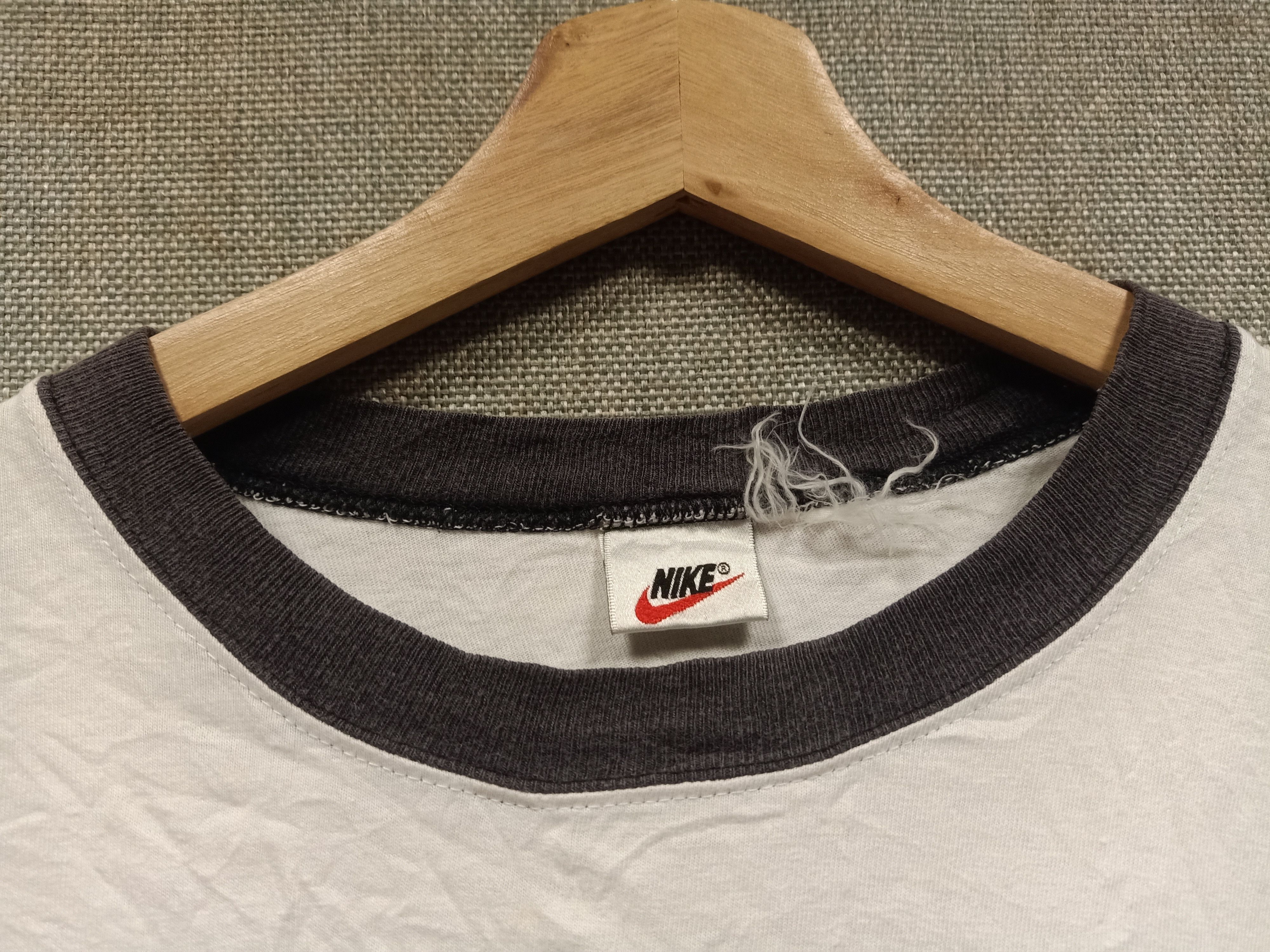 Nike × Nike ACG × Vintage Vintage 90s t shirt nike spell out Size US L / EU 52-54 / 3 - 2 Thumbnail