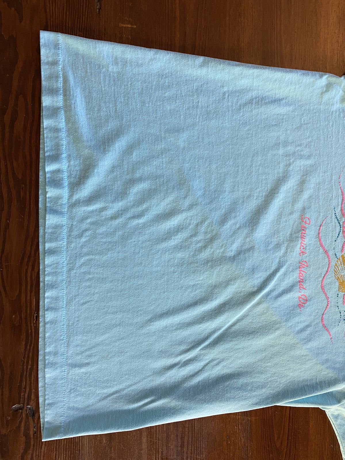 Vintage Vintage 80’s Fenwick Delaware Sea Shells Single Stitch Tee Size US XL / EU 56 / 4 - 8 Thumbnail