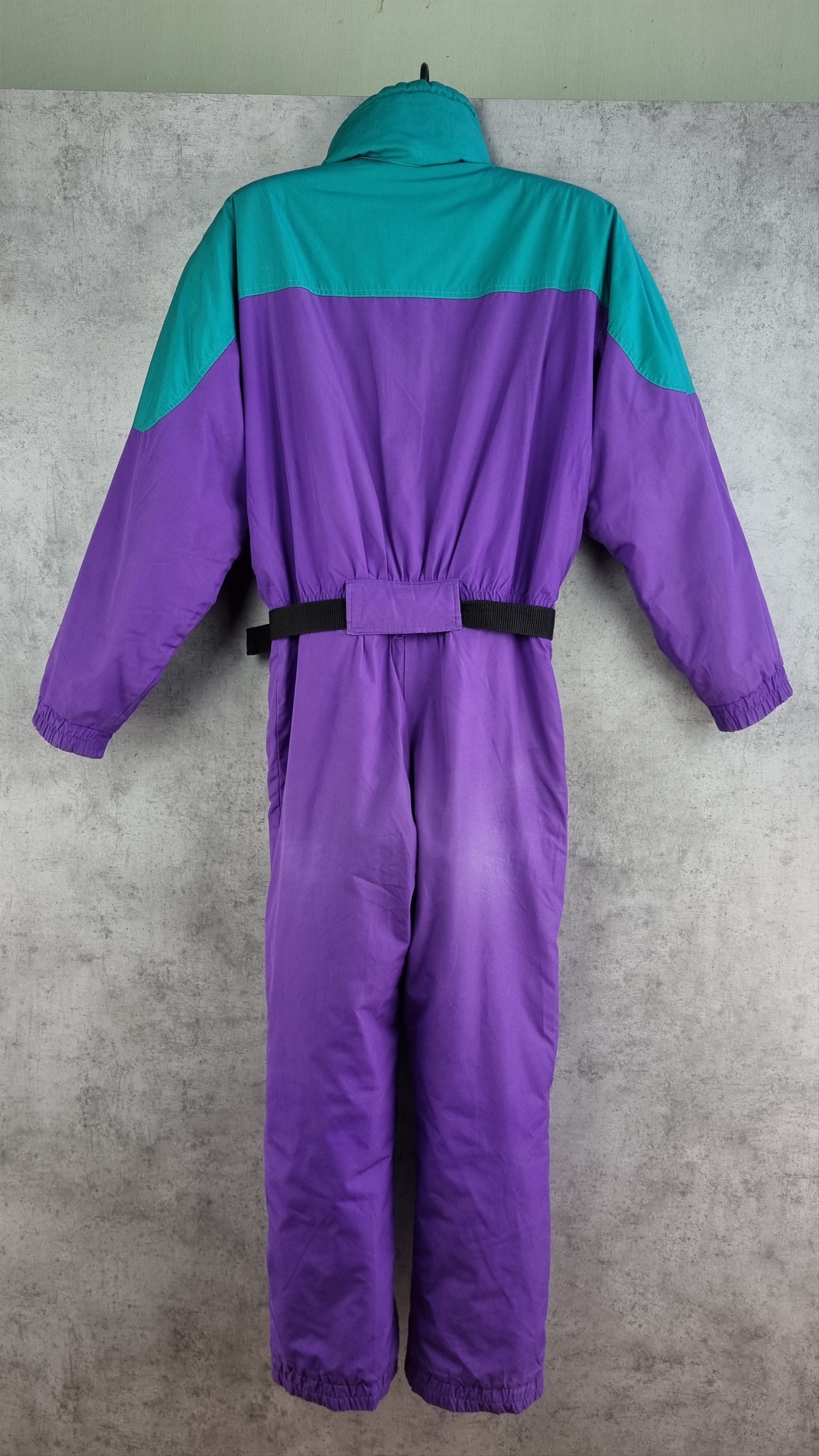 Fila × Vintage 🎿90s FILA Magic Line Nylon Hooded Overalls Ski Suite Size US 32 / EU 48 - 4 Thumbnail
