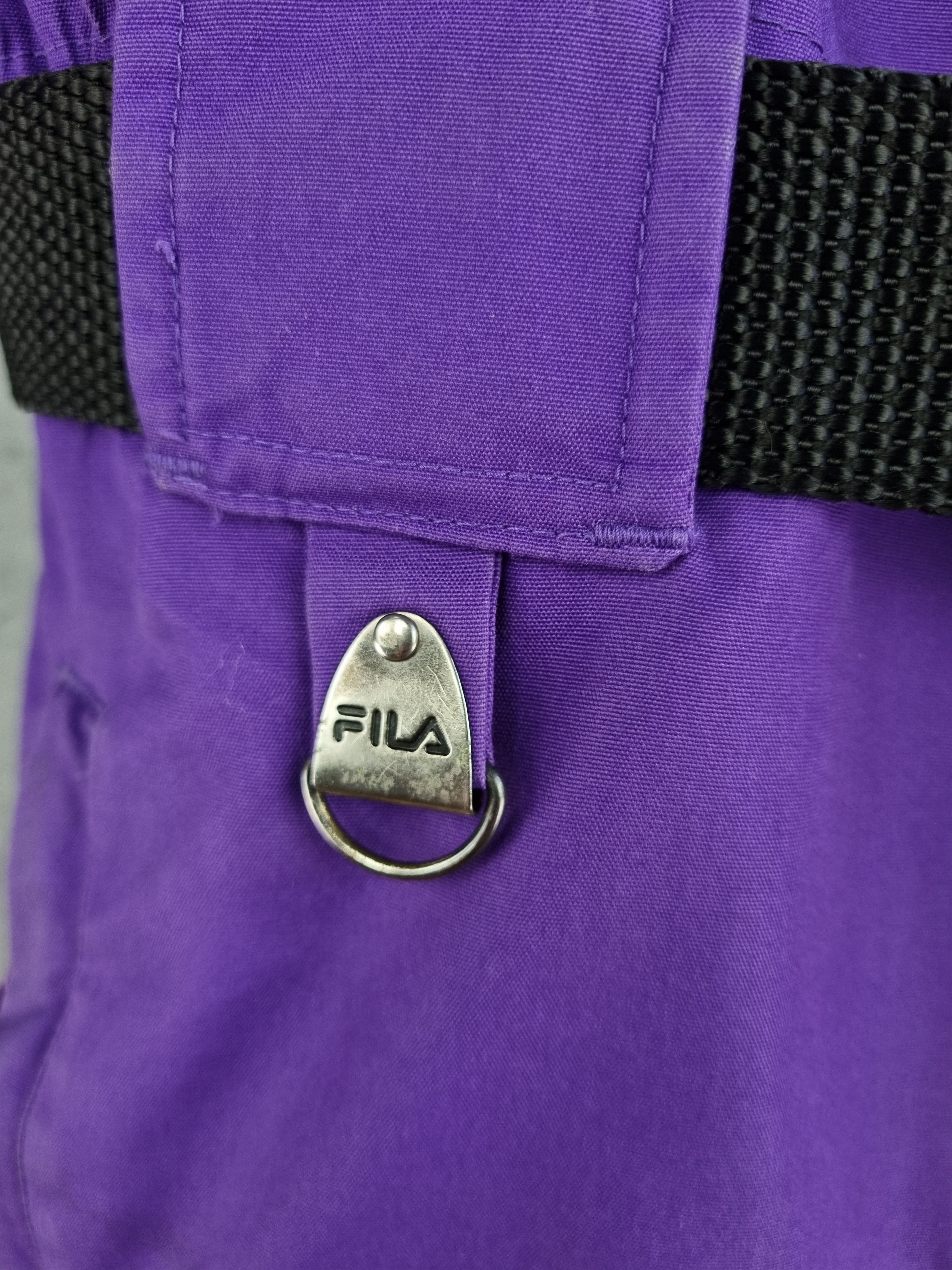 Fila × Vintage 🎿90s FILA Magic Line Nylon Hooded Overalls Ski Suite Size US 32 / EU 48 - 21 Thumbnail