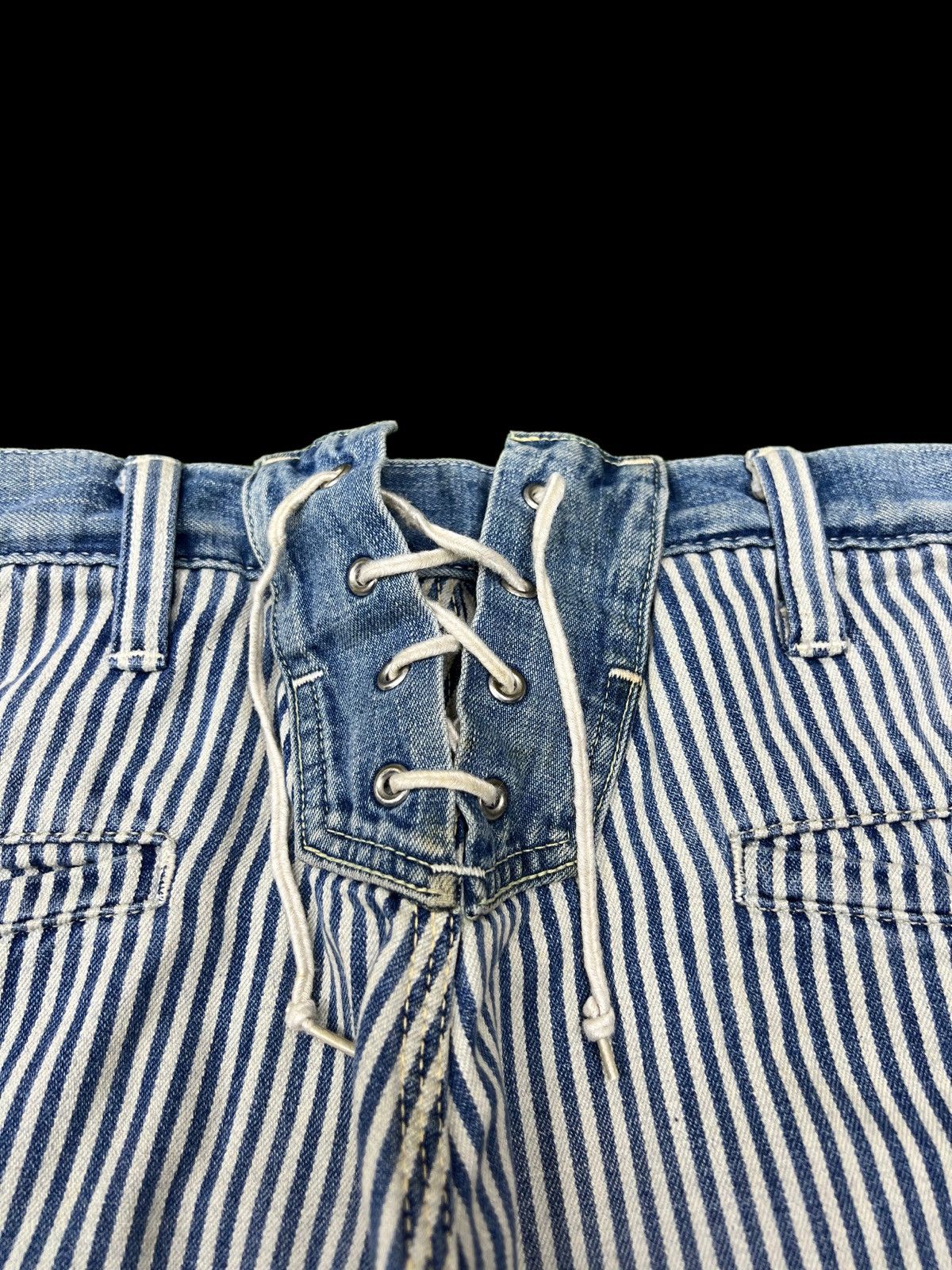 Blue Blue Japan × Designer VINTAGE Blue Blue Japan Hickory Pants Size US 32 / EU 48 - 5 Thumbnail