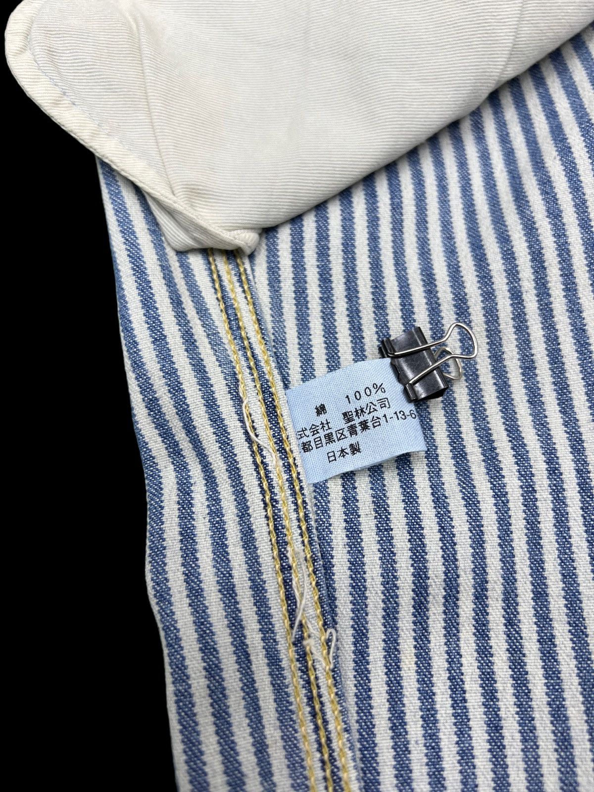 Blue Blue Japan × Designer VINTAGE Blue Blue Japan Hickory Pants Size US 32 / EU 48 - 19 Thumbnail