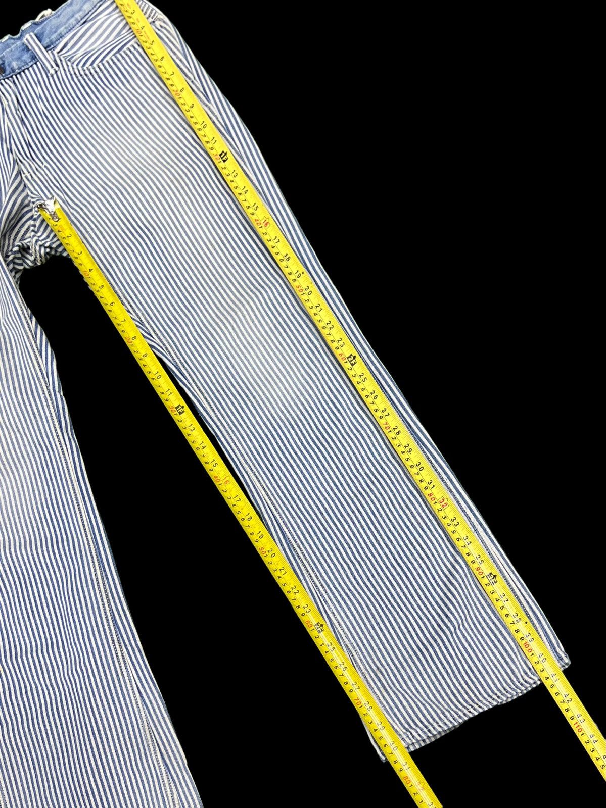 Blue Blue Japan × Designer VINTAGE Blue Blue Japan Hickory Pants Size US 32 / EU 48 - 21 Thumbnail