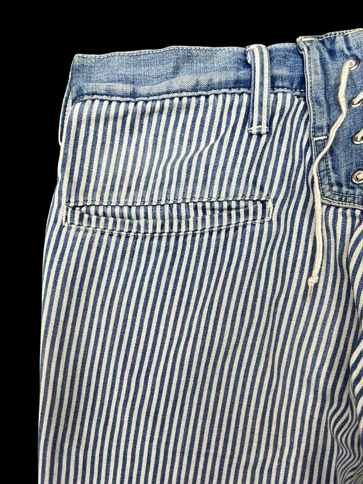 Blue Blue Japan × Designer VINTAGE Blue Blue Japan Hickory Pants Size US 32 / EU 48 - 8 Thumbnail