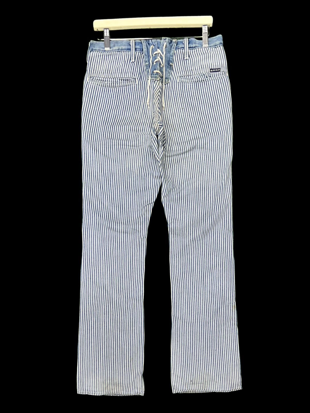 Blue Blue Japan × Designer VINTAGE Blue Blue Japan Hickory Pants Size US 32 / EU 48 - 3 Thumbnail