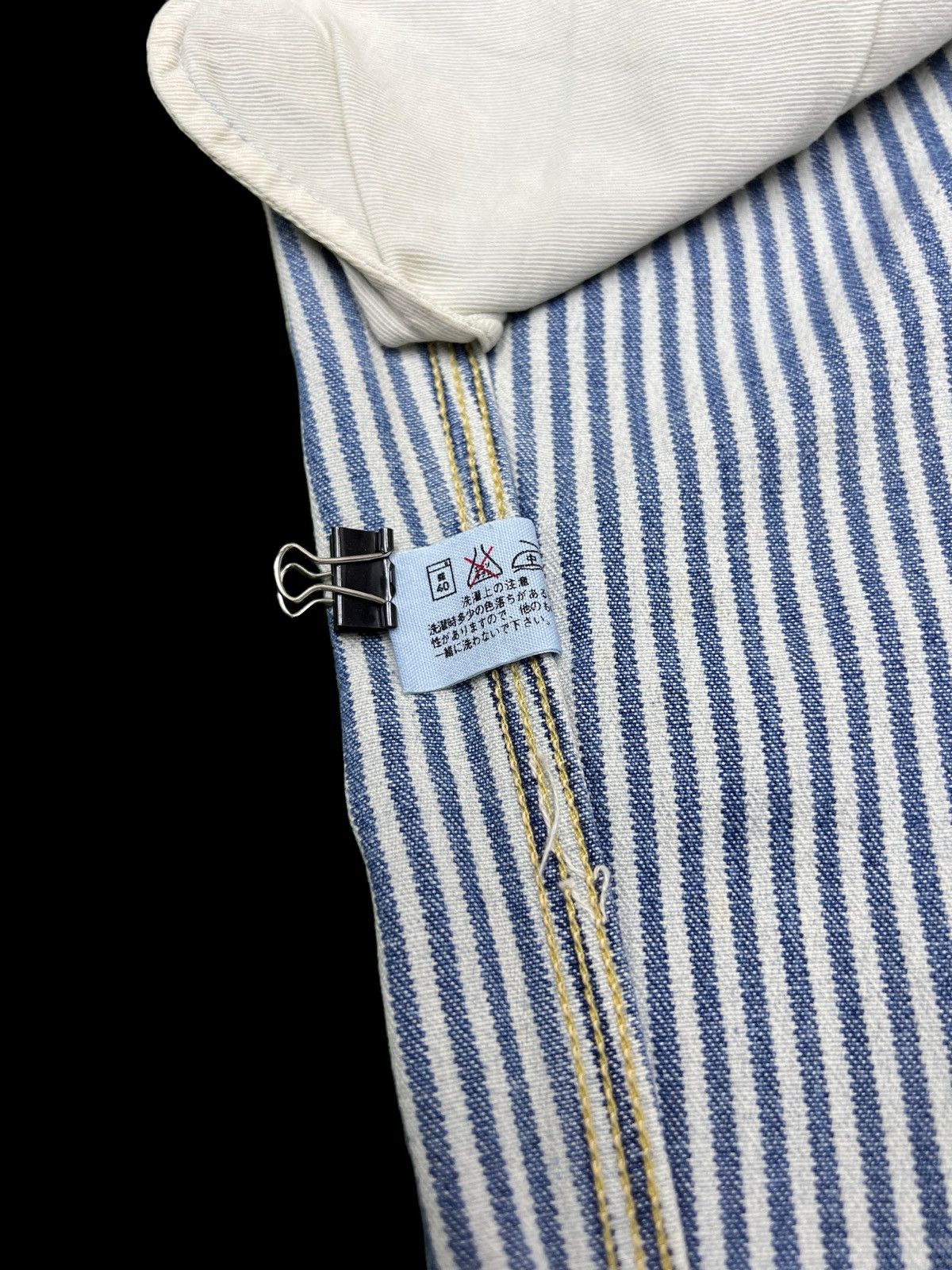 Blue Blue Japan × Designer VINTAGE Blue Blue Japan Hickory Pants Size US 32 / EU 48 - 18 Thumbnail