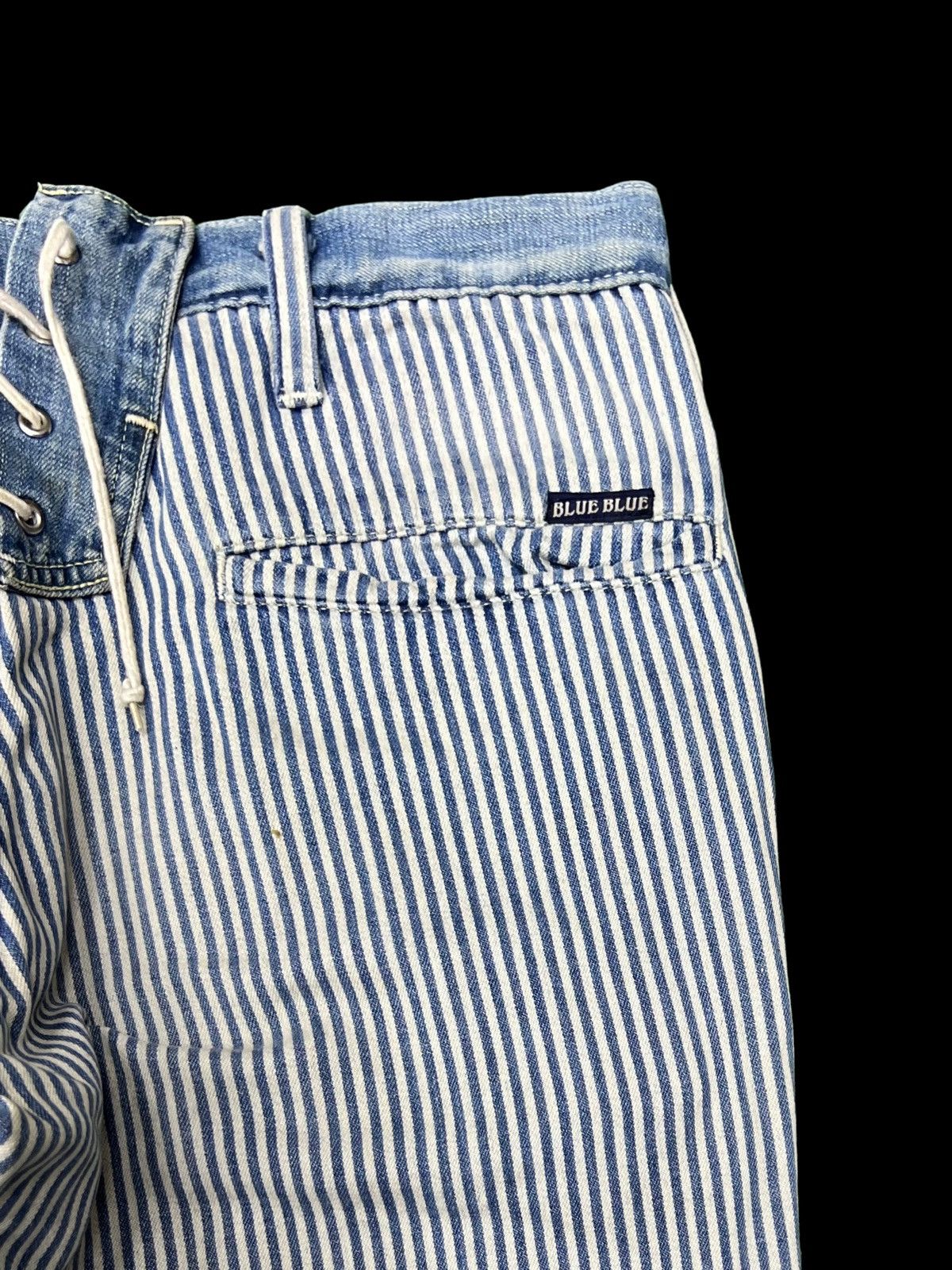 Blue Blue Japan × Designer VINTAGE Blue Blue Japan Hickory Pants Size US 32 / EU 48 - 7 Thumbnail