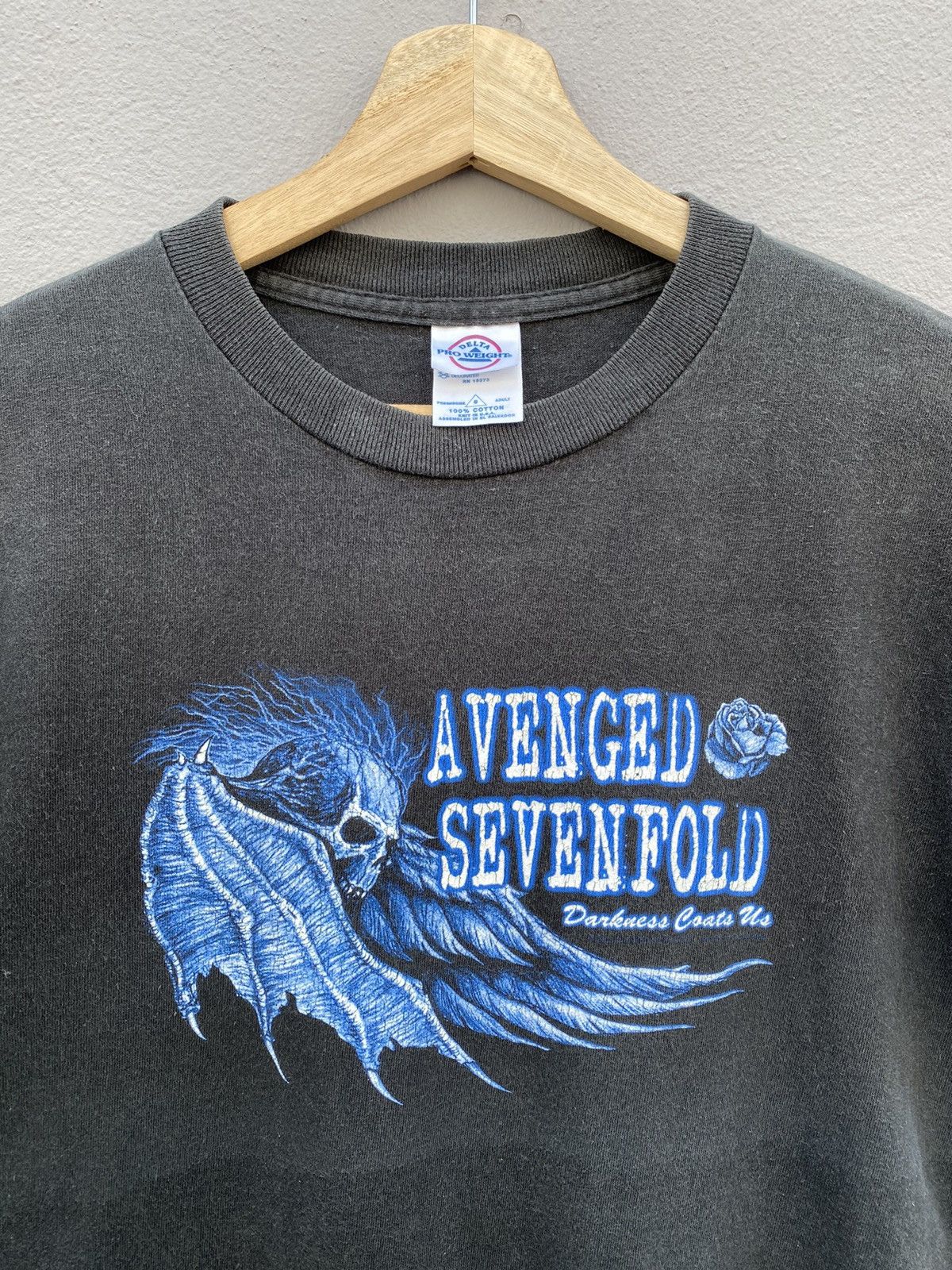Band Tees × Vintage Vintage 00’s Avenged Sevenfold Band/Tour/Concert Tee Size US M / EU 48-50 / 2 - 2 Thumbnail