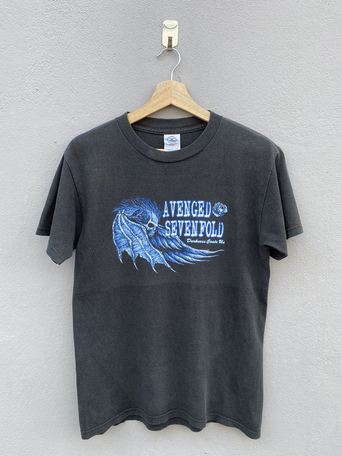 Band Tees × Vintage Vintage 00’s Avenged Sevenfold Band/Tour/Concert Tee Size US M / EU 48-50 / 2 - 1 Thumbnail