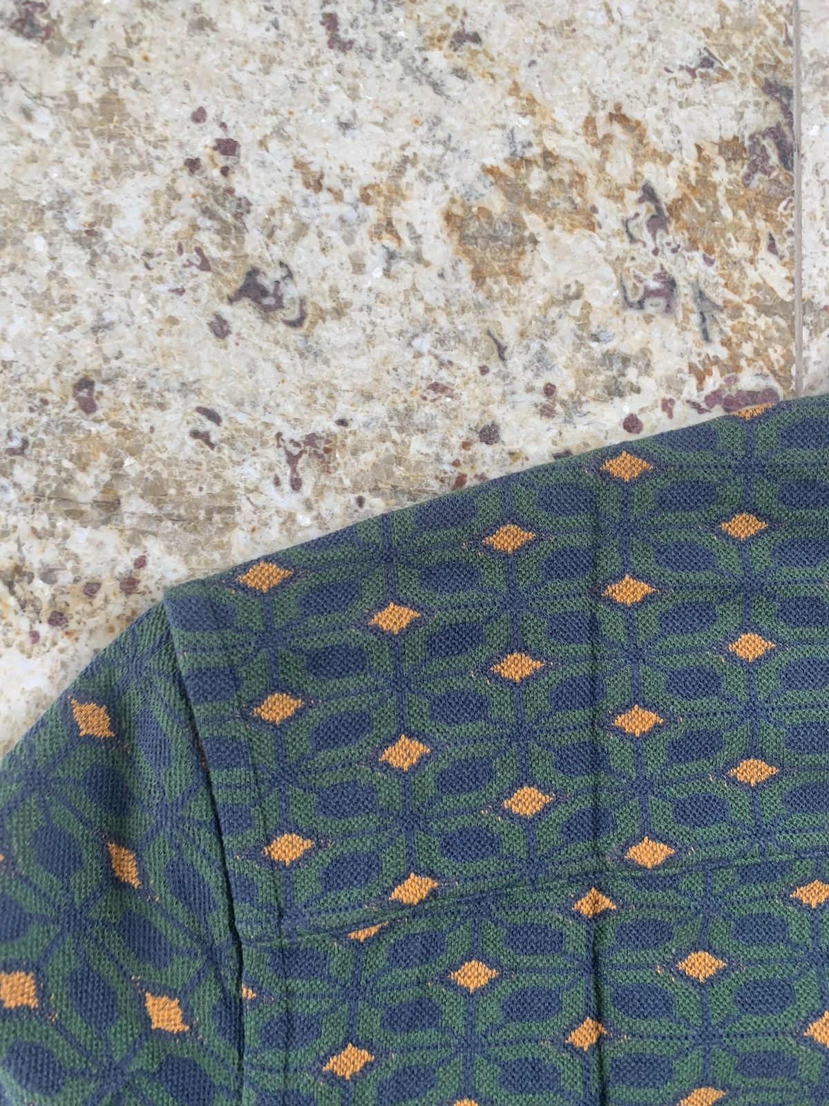 Vivienne Westwood o1rshd1 Argyle Multicolor Big Neck Polo, LS Size US M / EU 48-50 / 2 - 18 Thumbnail